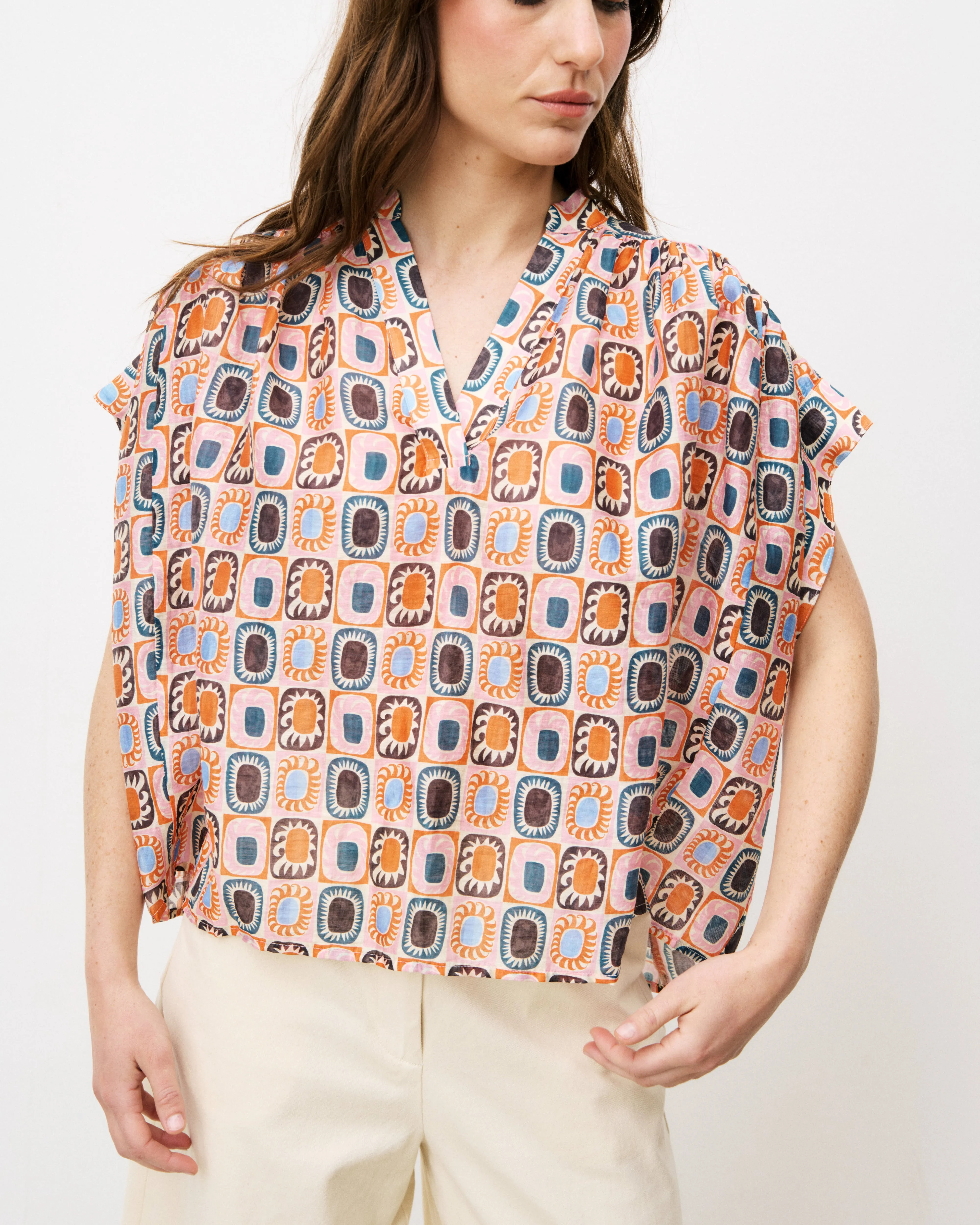 Blouse LAURALIE Soleil sold by FRNCH product image thumbnail 4