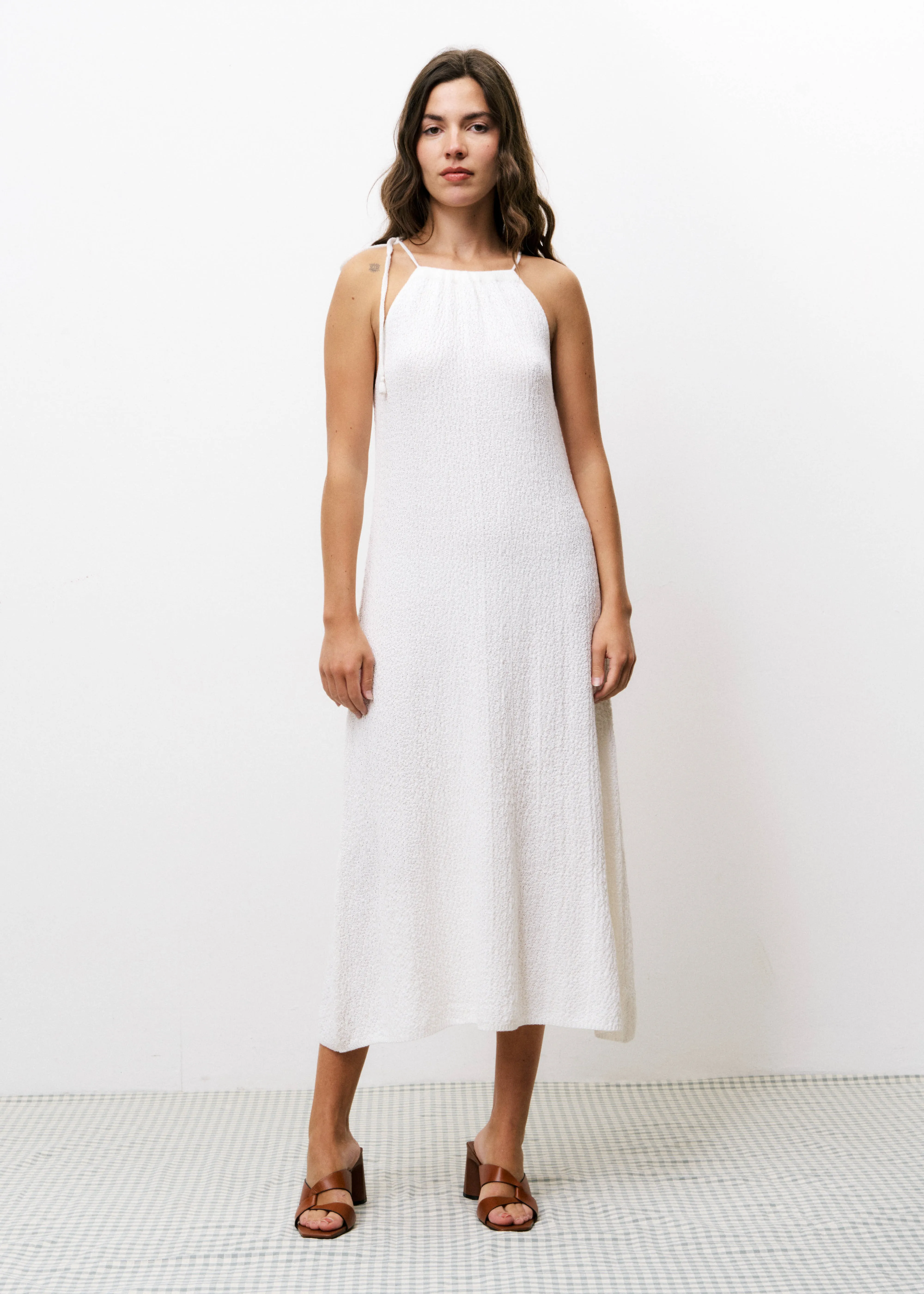 Robe COLLETIA Creme sold by FRNCH