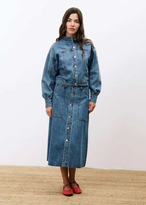 Veste NAELLY Bleu jean sold by FRNCH