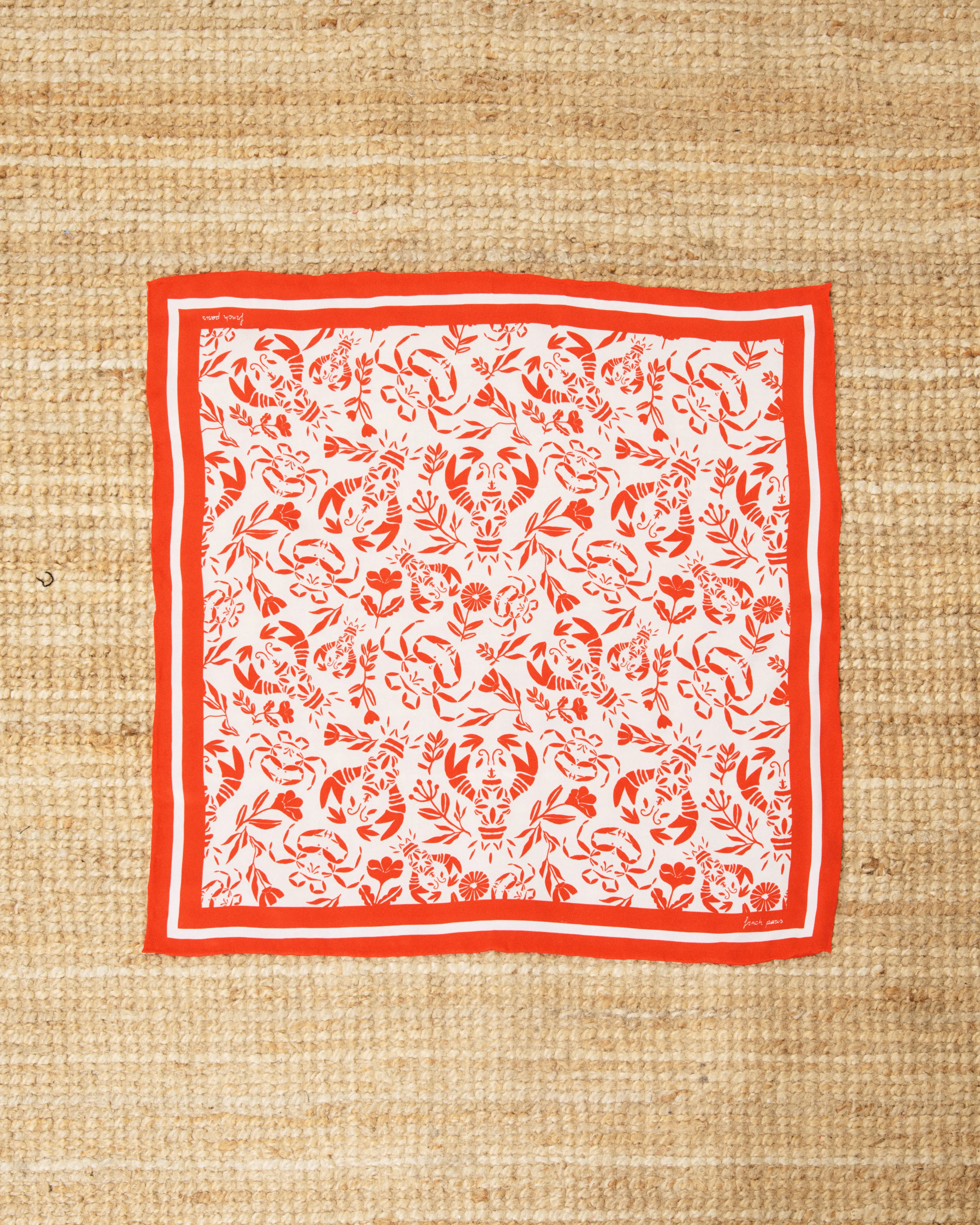 Foulard OCEANA Homard sold by FRNCH