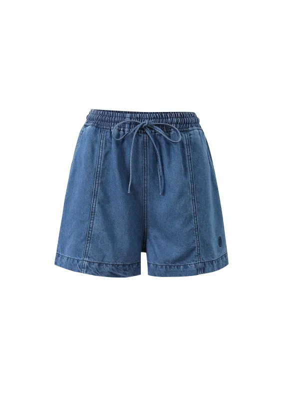 Short PHANELIE Bleu jean sold by FRNCH