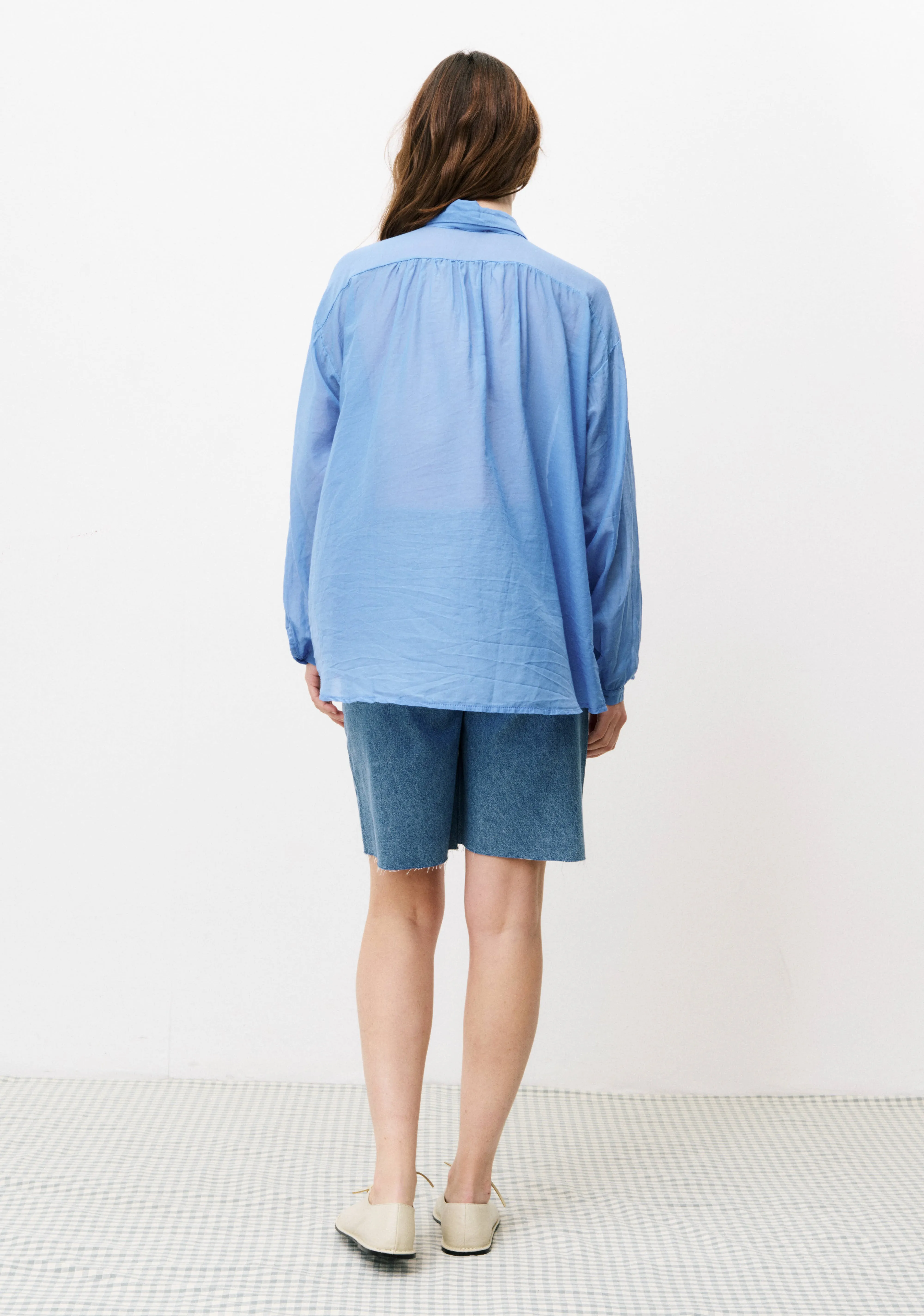 Chemise LAMIA Bleu lavande sold by FRNCH product image thumbnail 3