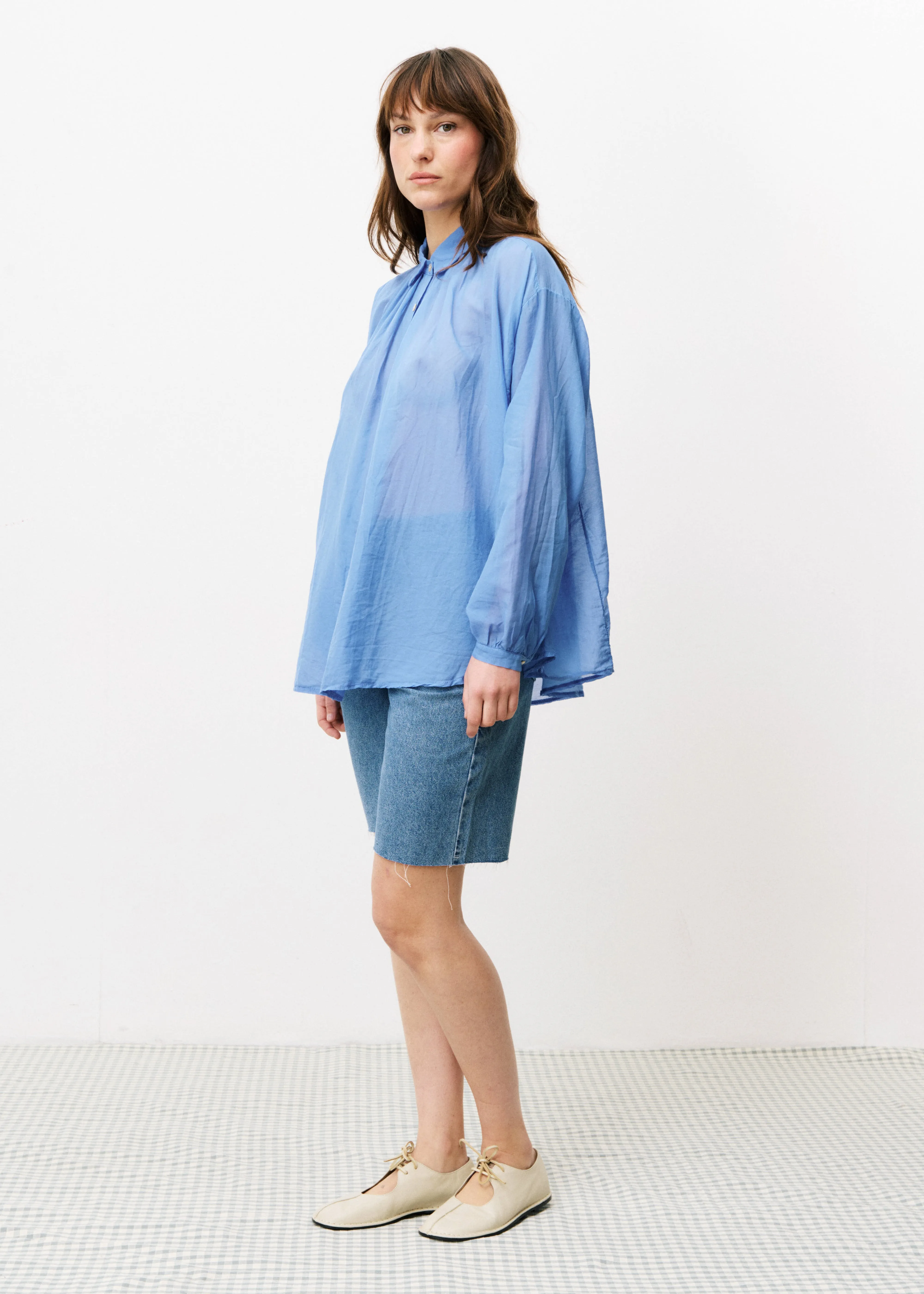 Chemise LAMIA Bleu lavande sold by FRNCH product image thumbnail 2