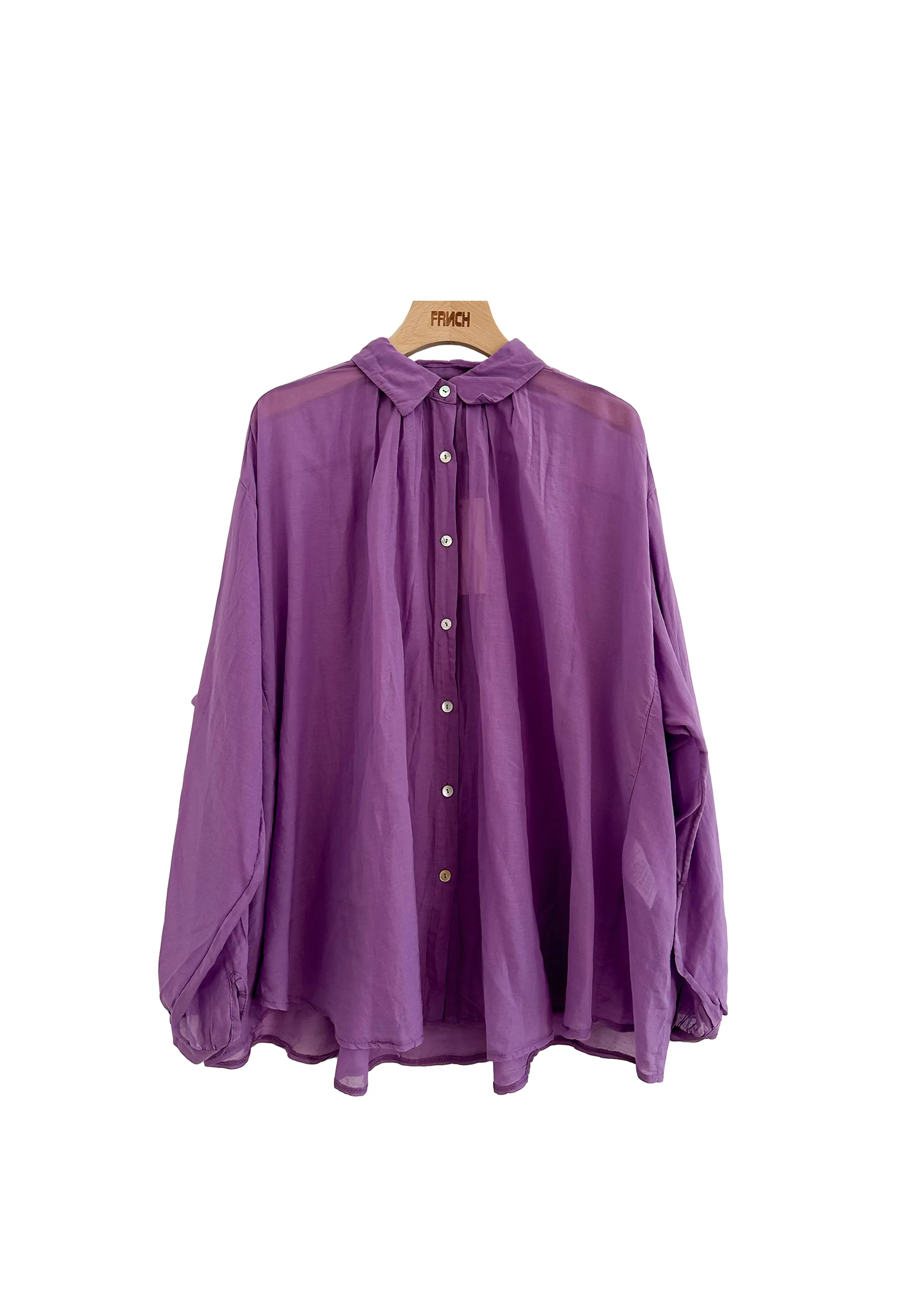 Chemise LAMIA Lilas sold by FRNCH product image thumbnail 5