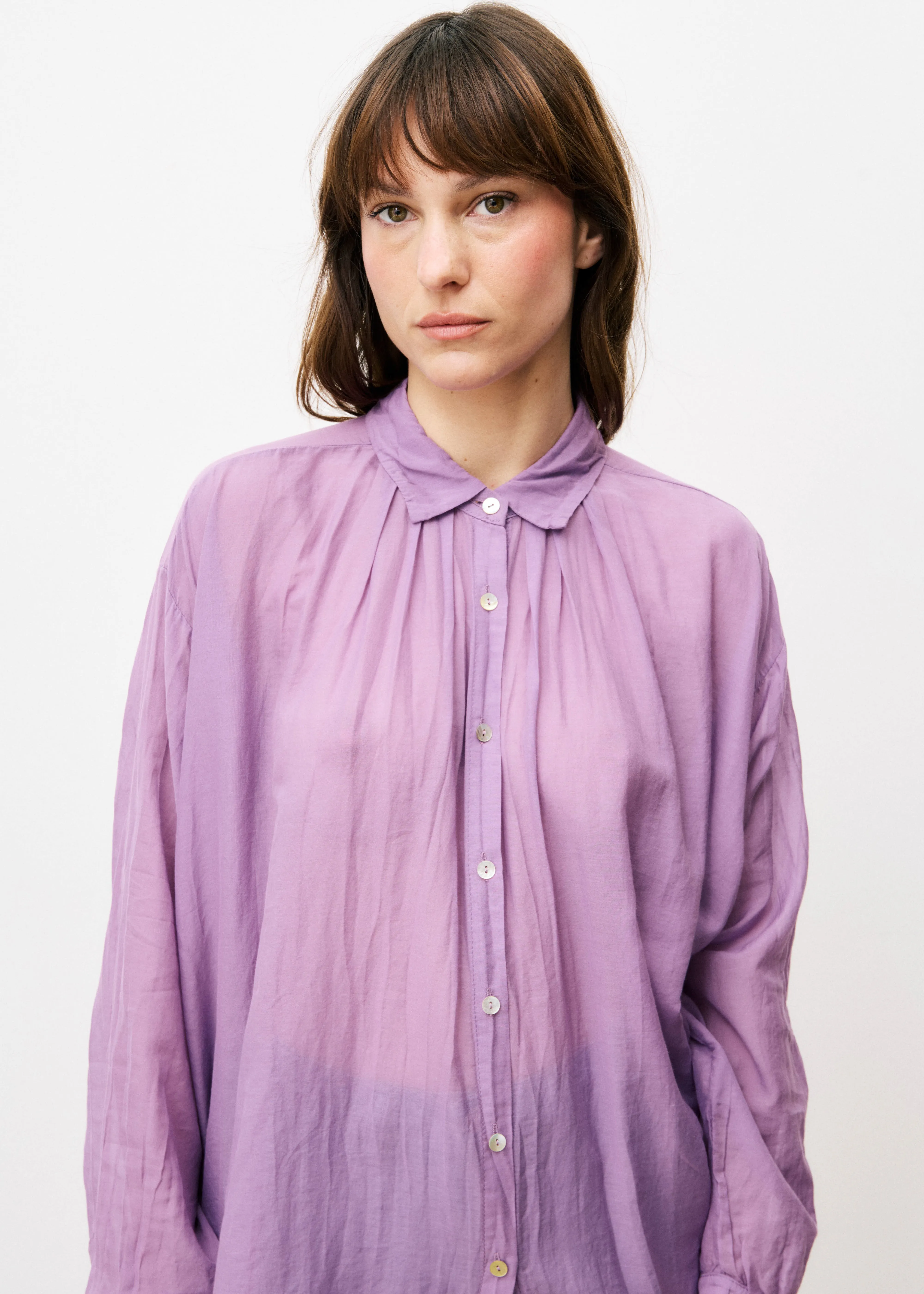 Chemise LAMIA Lilas sold by FRNCH product image thumbnail 4