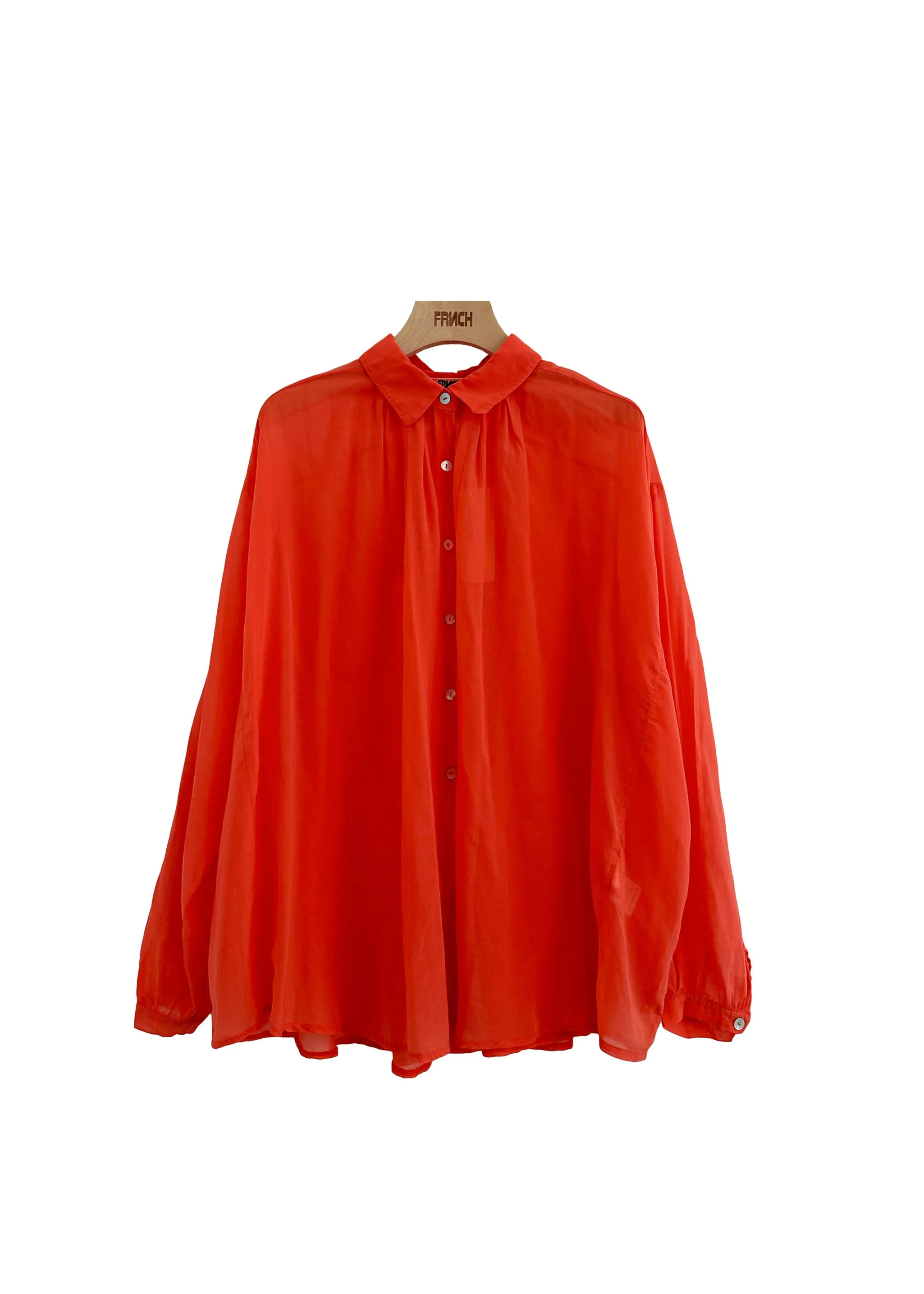 Chemise LAMIA Orange sold by FRNCH product image thumbnail 5