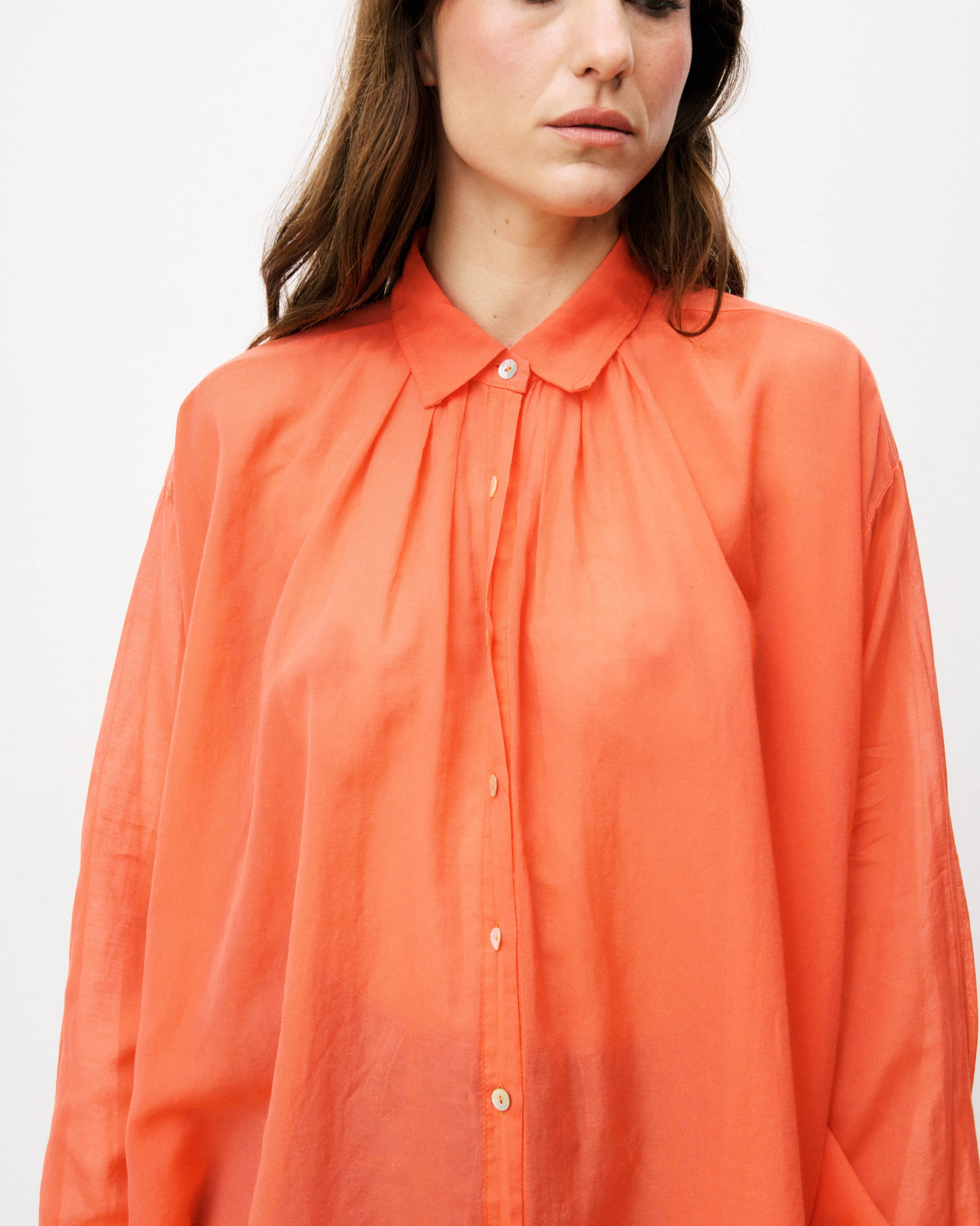 Chemise LAMIA Orange sold by FRNCH product image thumbnail 4