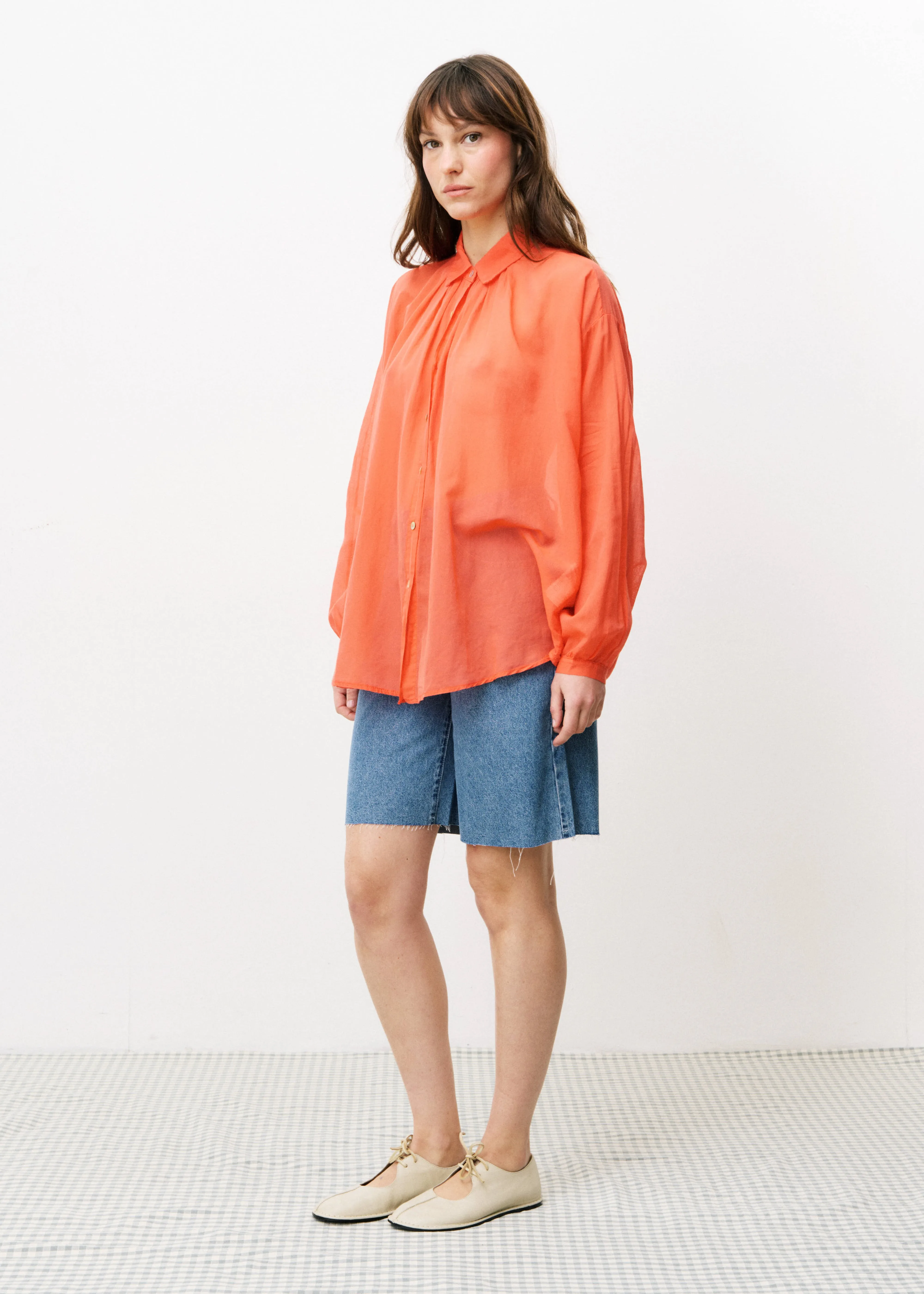 Chemise LAMIA Orange sold by FRNCH product image thumbnail 2