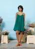 Robe NIHED Vert mousse sold by FRNCH