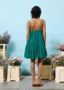 Robe NIHED Vert mousse sold by FRNCH