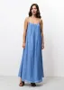 Robe ELDINE Bleu lavande sold by FRNCH