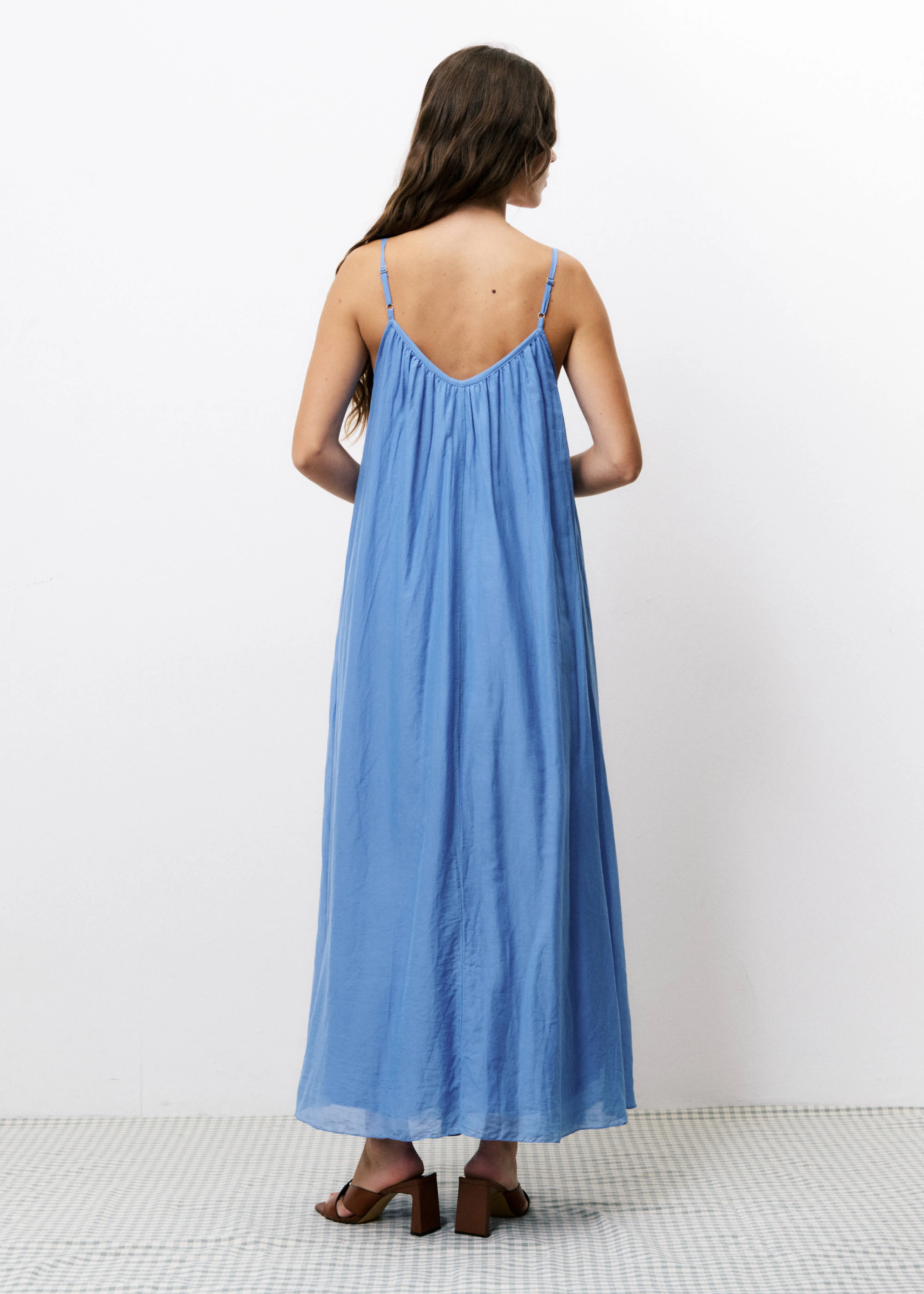 Robe ELDINE Bleu lavande sold by FRNCH product image thumbnail 3