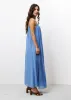 Robe ELDINE Bleu lavande sold by FRNCH