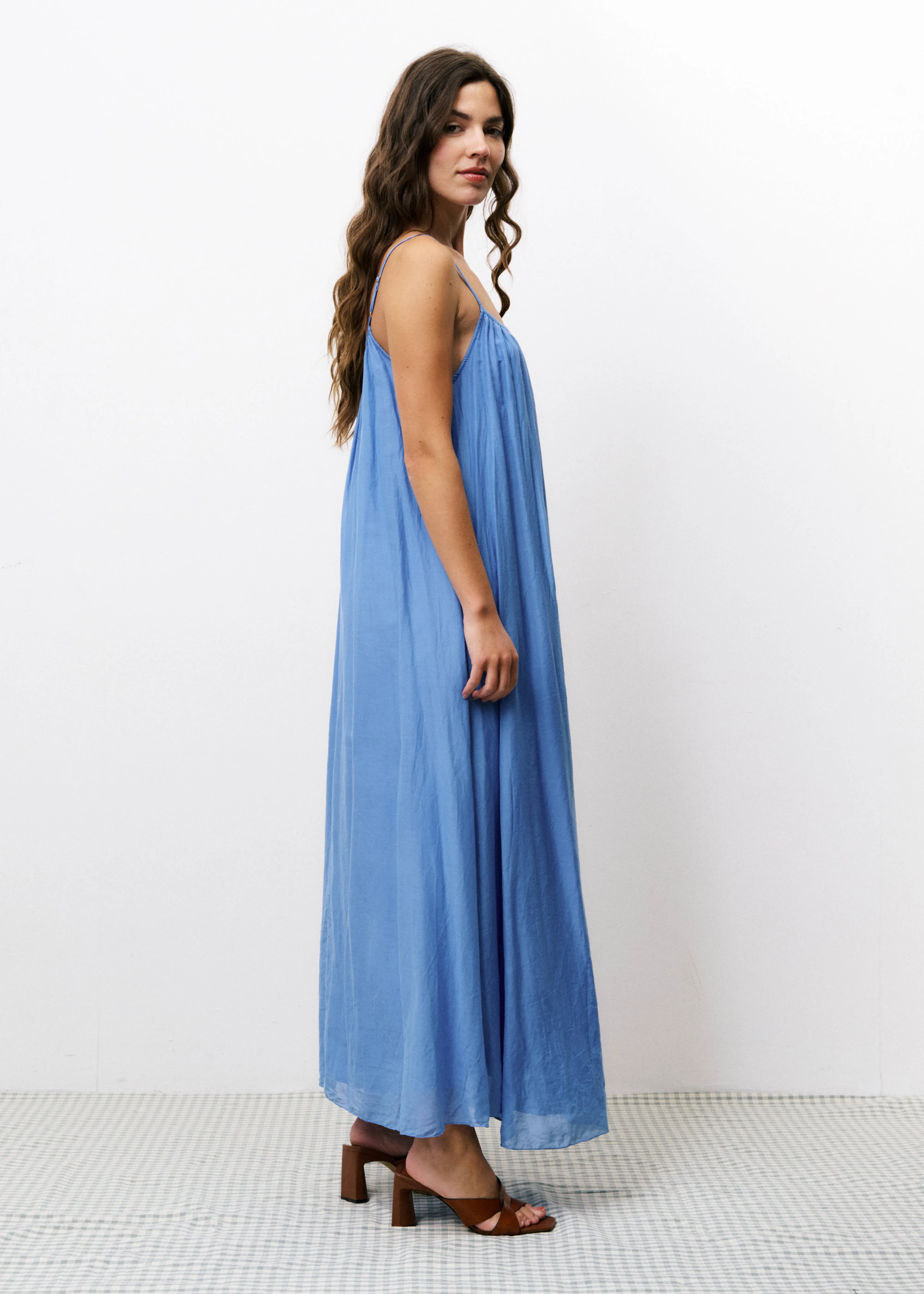 Robe ELDINE Bleu lavande sold by FRNCH product image thumbnail 2