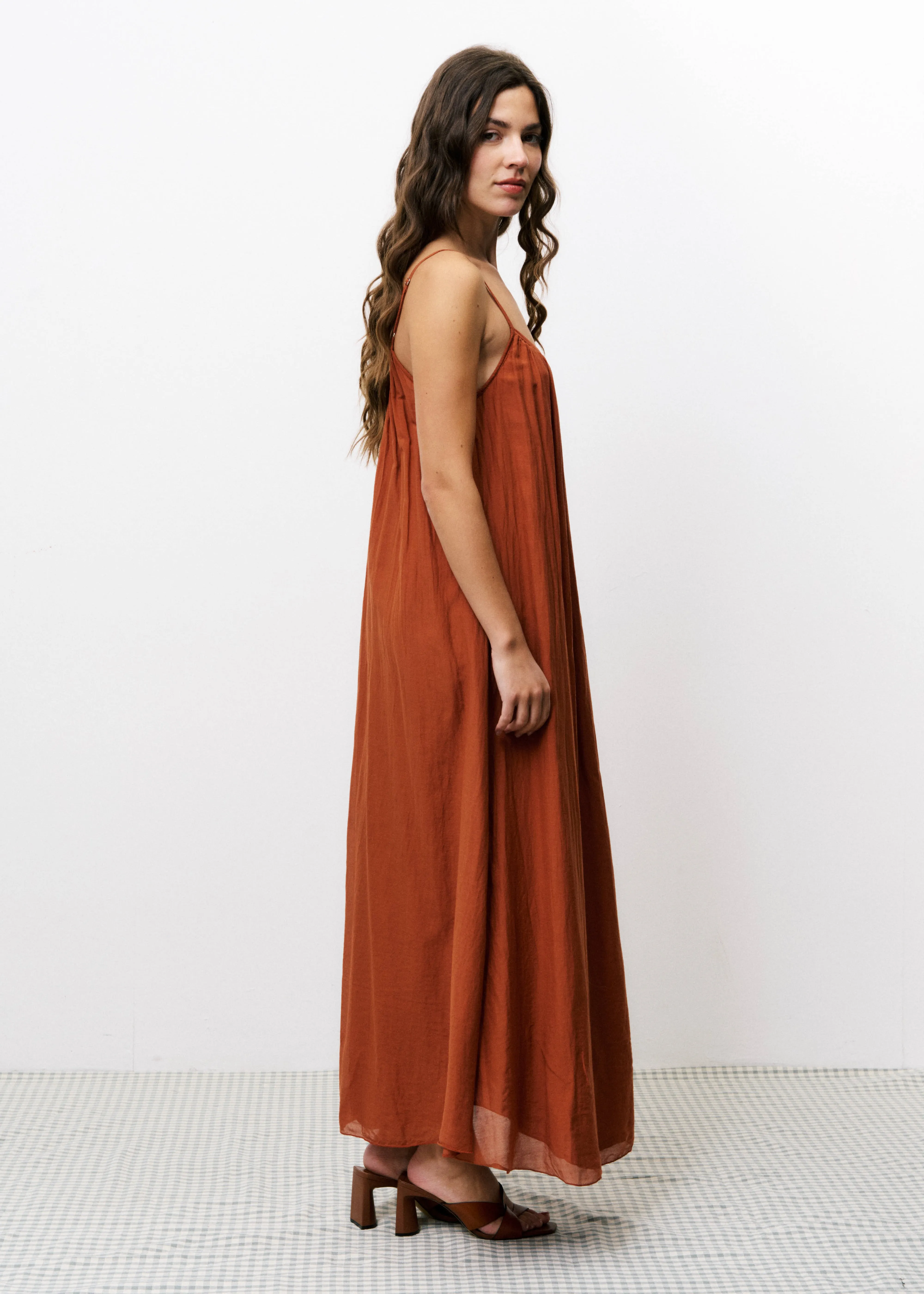 Robe ELDINE Brique sold by FRNCH product image thumbnail 2