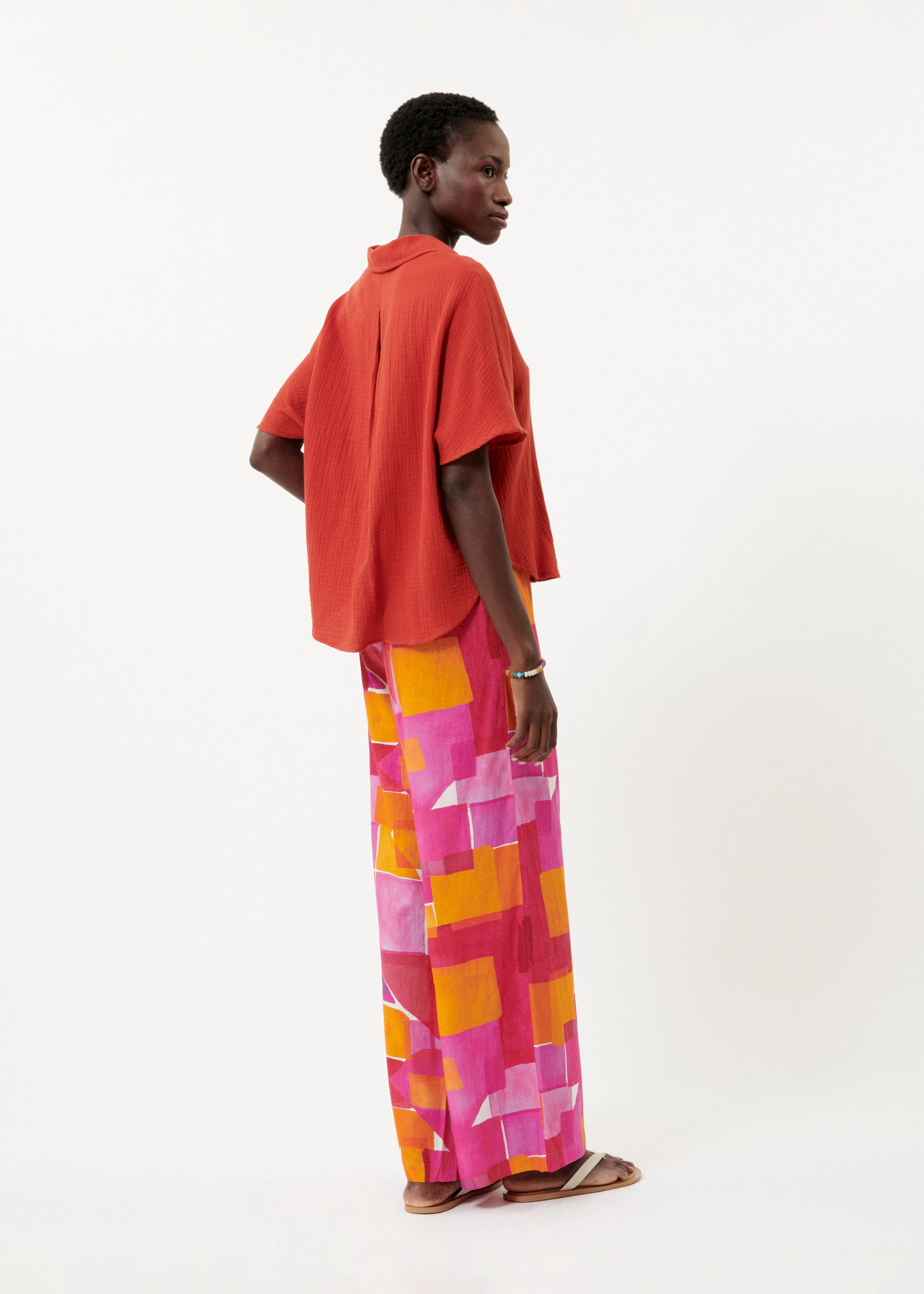 Chemise ELANORE Brique sold by FRNCH product image thumbnail 3