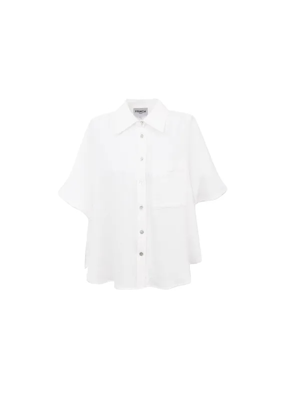 Chemise ELANORE Blanc sold by FRNCH