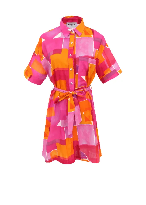 Combishort LEOLINE Geo pink sold by FRNCH