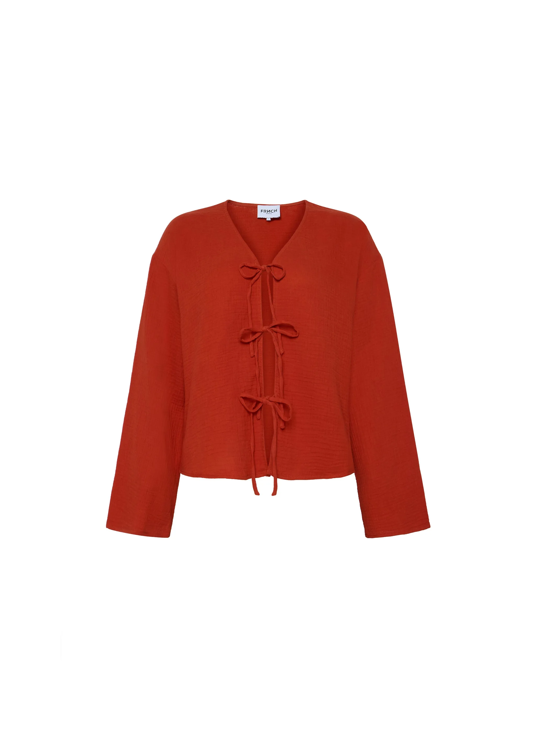 Blouse PANDORA Brique sold by FRNCH