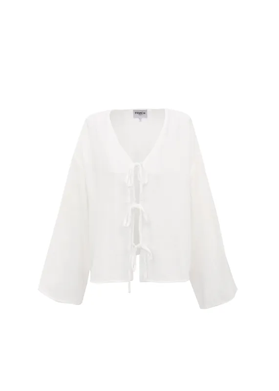 Blouse PANDORA Blanc sold by FRNCH