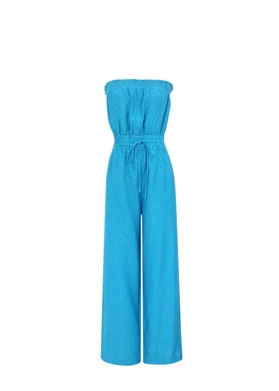 Combi-pantalon NELLY Bleu azur sold by FRNCH