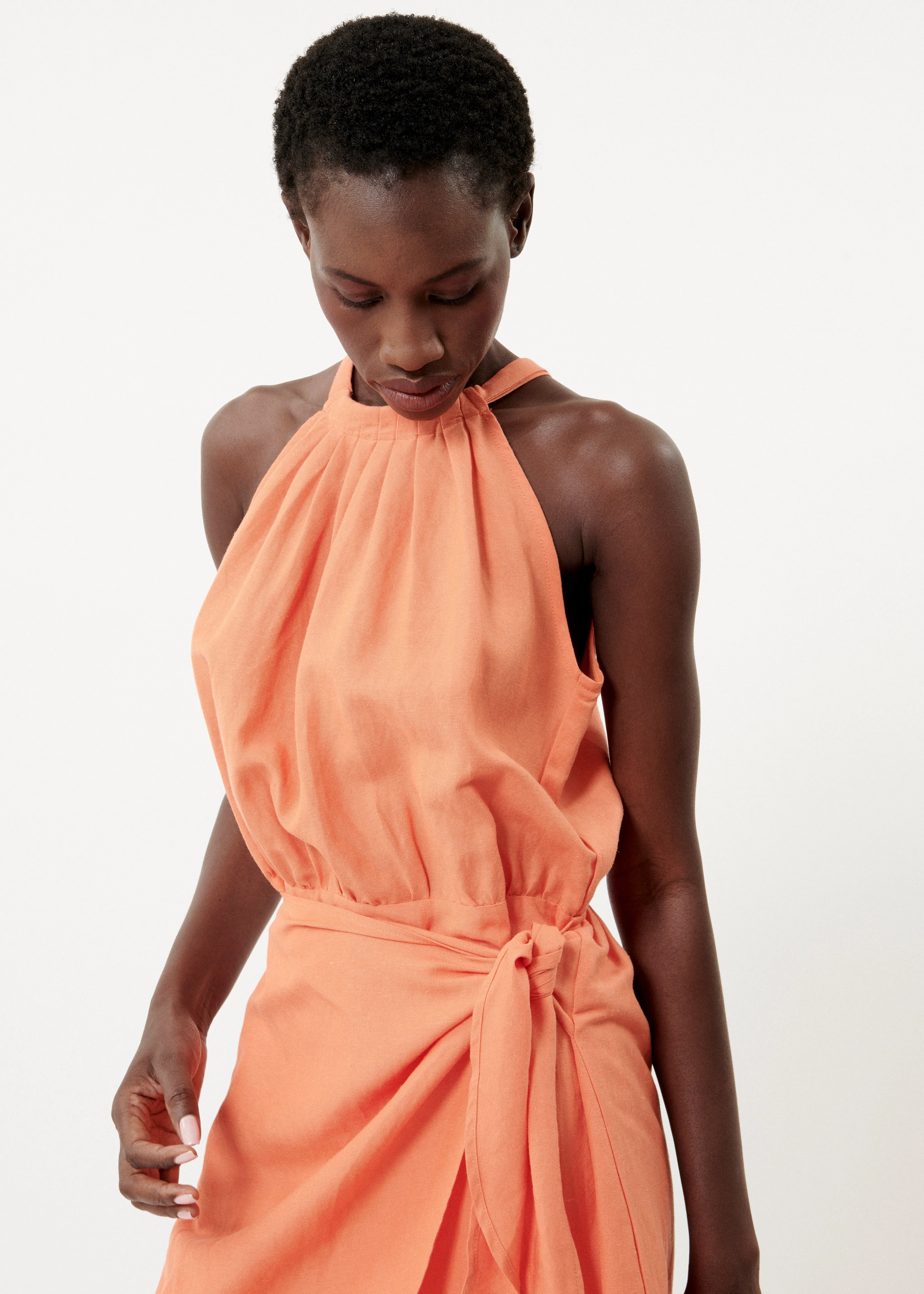 Robe CHIFA Orange sold by FRNCH product image thumbnail 4