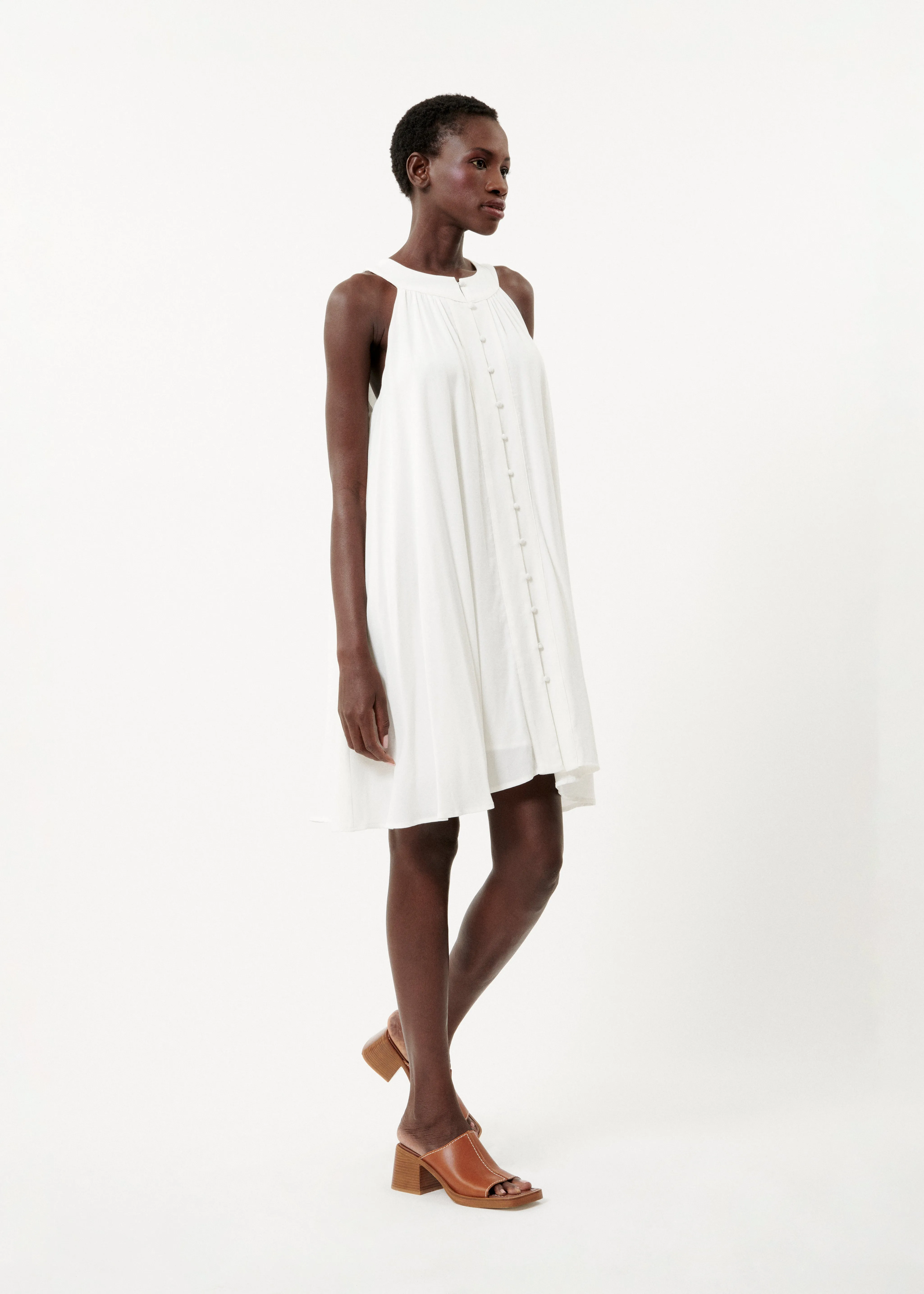 Robe NANCIA Blanc sold by FRNCH