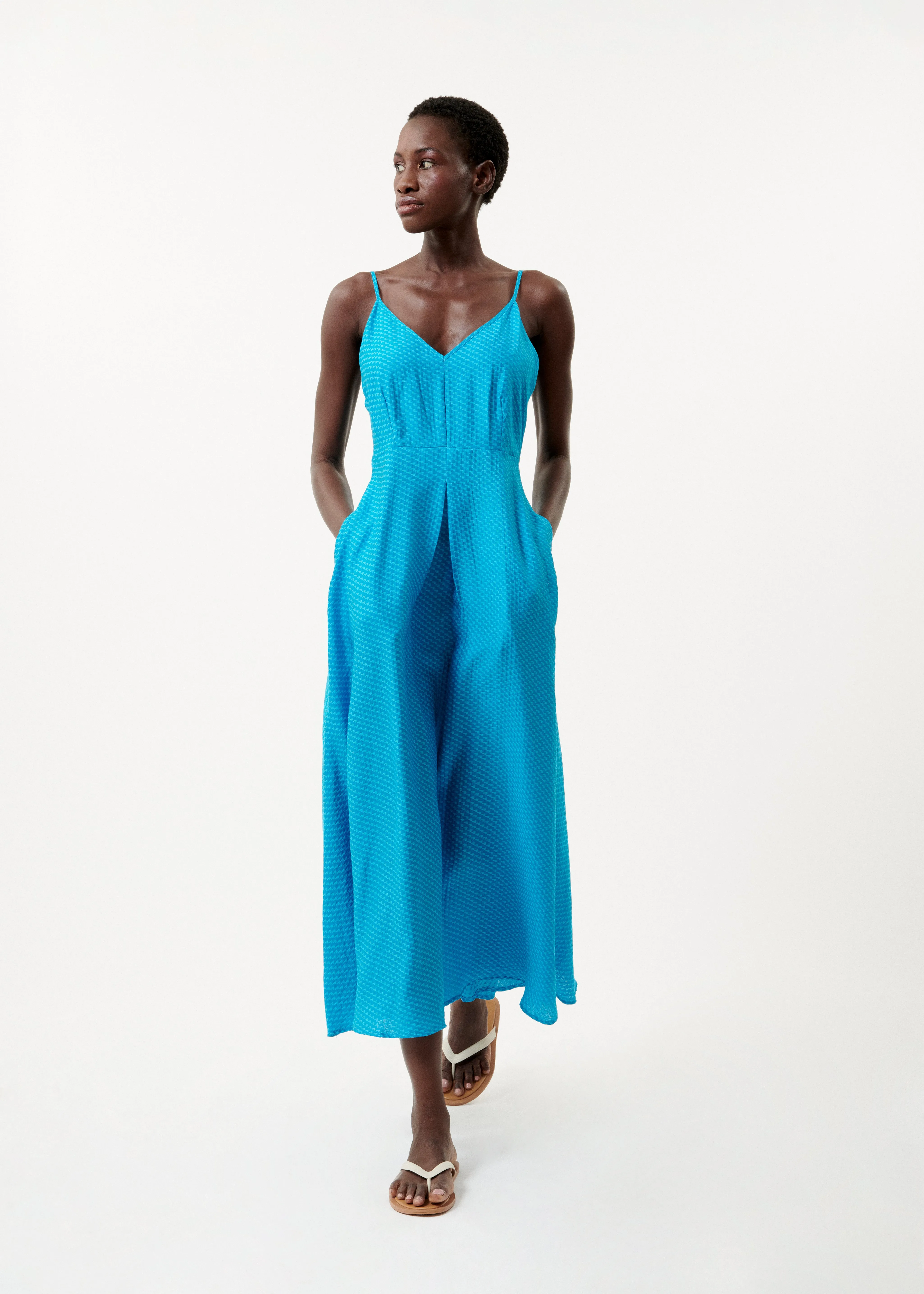 Robe LIONELLE Bleu azur sold by FRNCH product image thumbnail 2