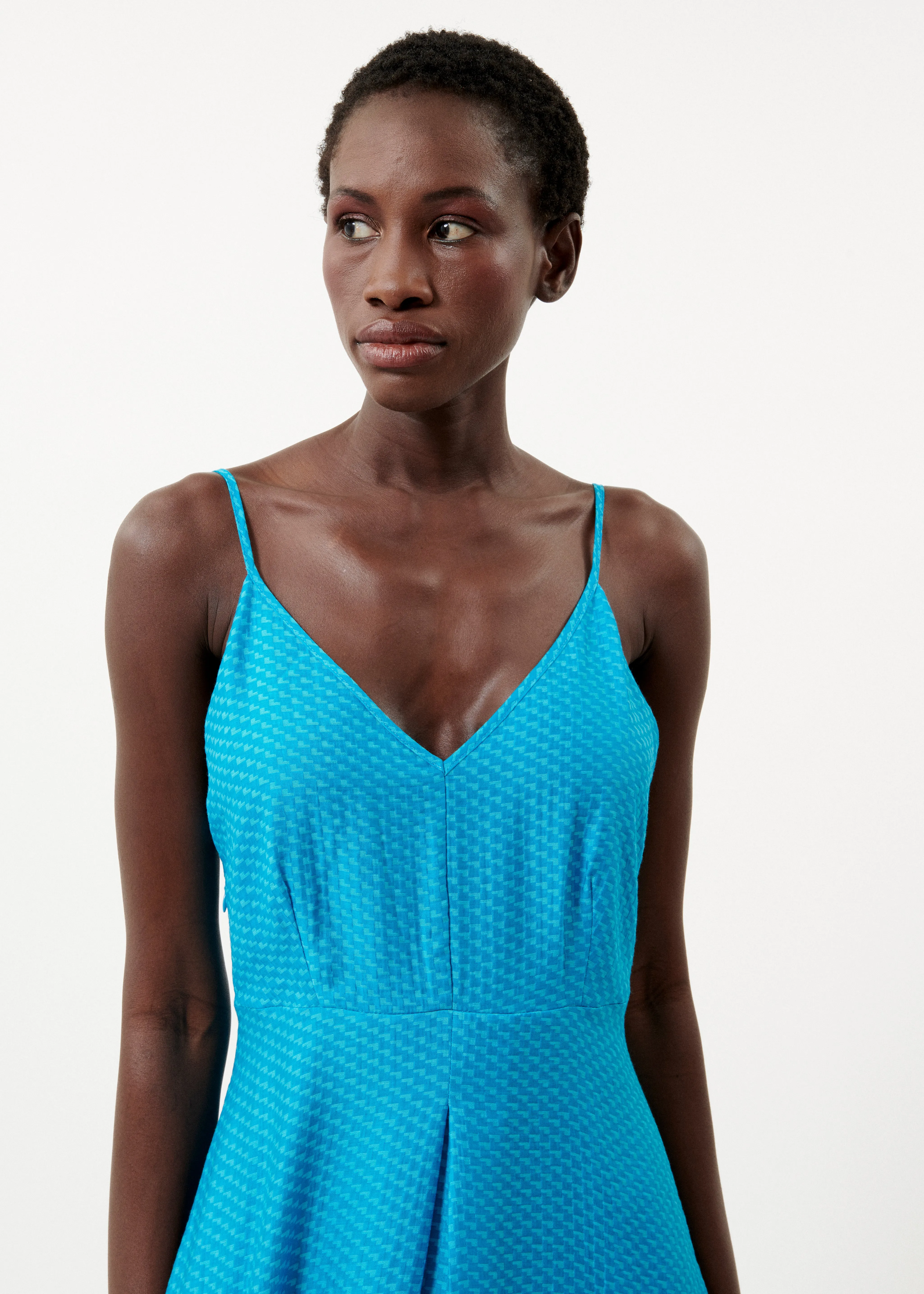 Robe LIONELLE Bleu azur sold by FRNCH product image thumbnail 4