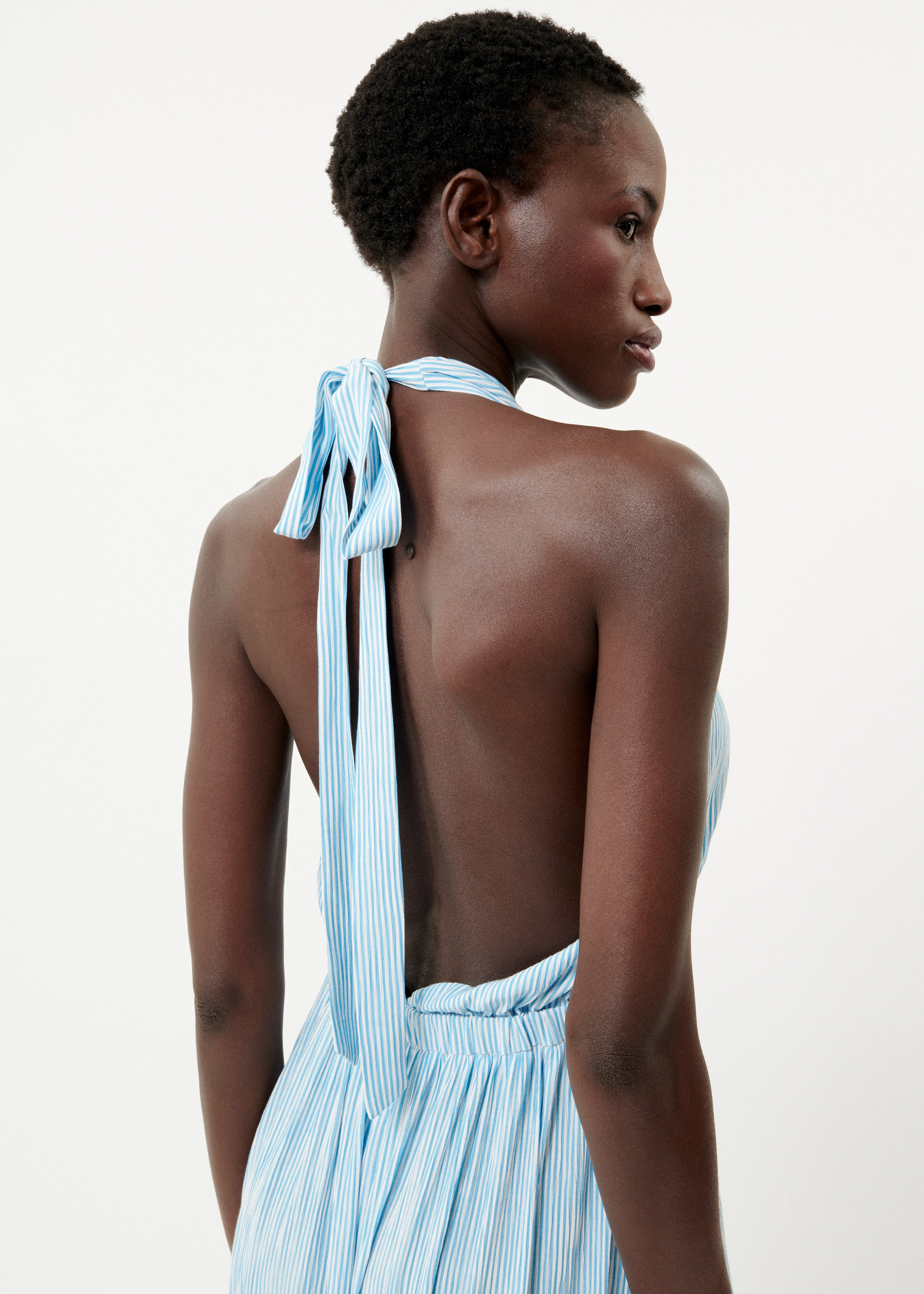 Robe NAELY Bleu azur sold by FRNCH product image thumbnail 5