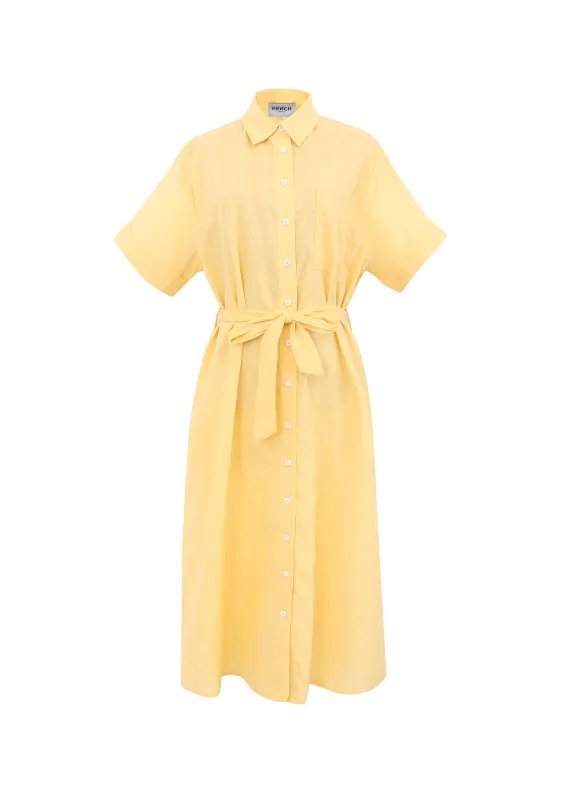 Robe PAIGE Jaune sold by FRNCH