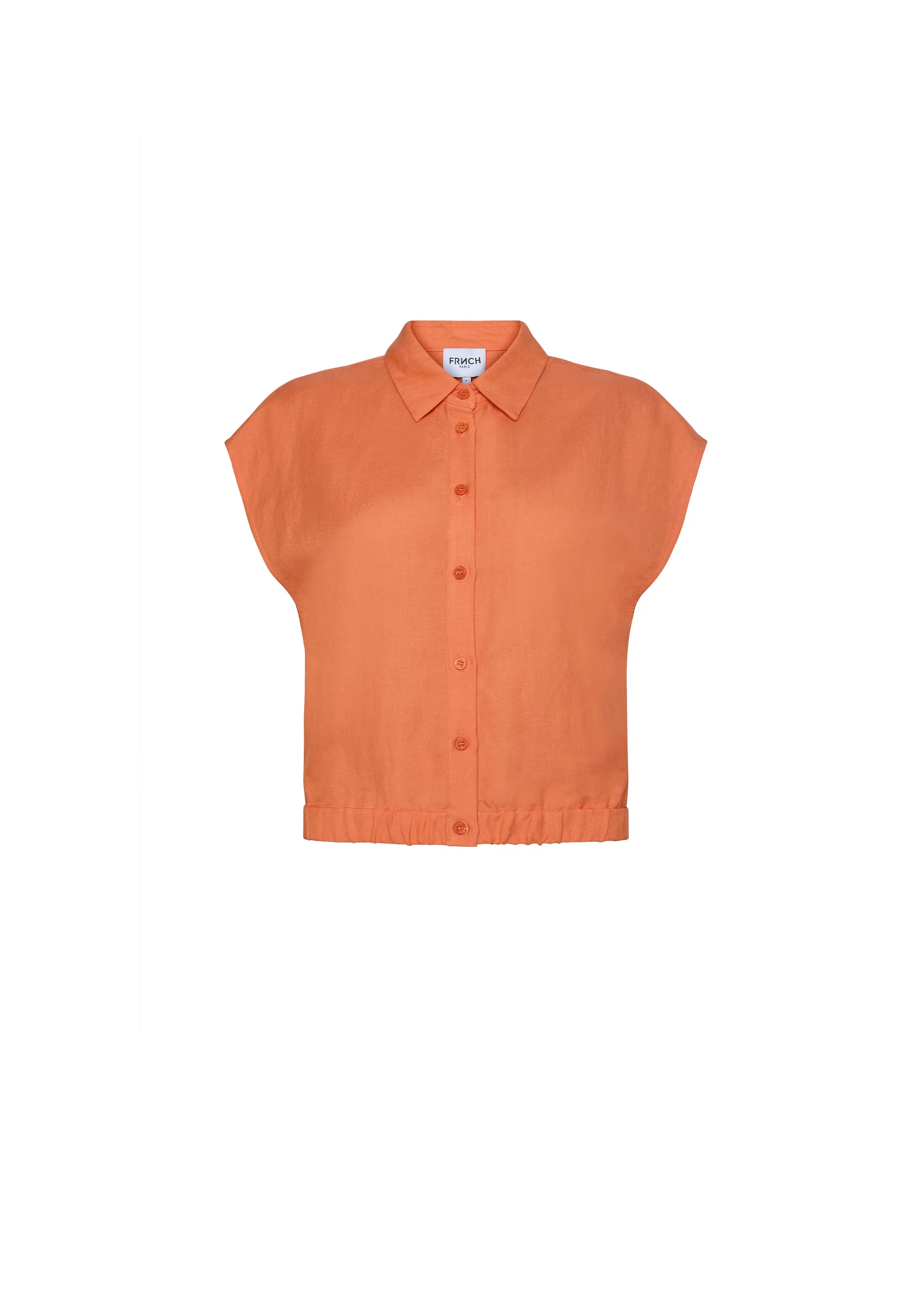 Chemise ELVAN Orange sold by FRNCH