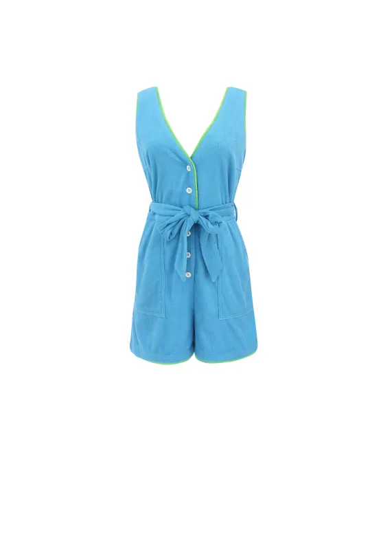 Combishort MILA Bleu azur sold by FRNCH