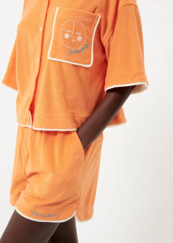 Short CHARMAINE Orange sold by FRNCH