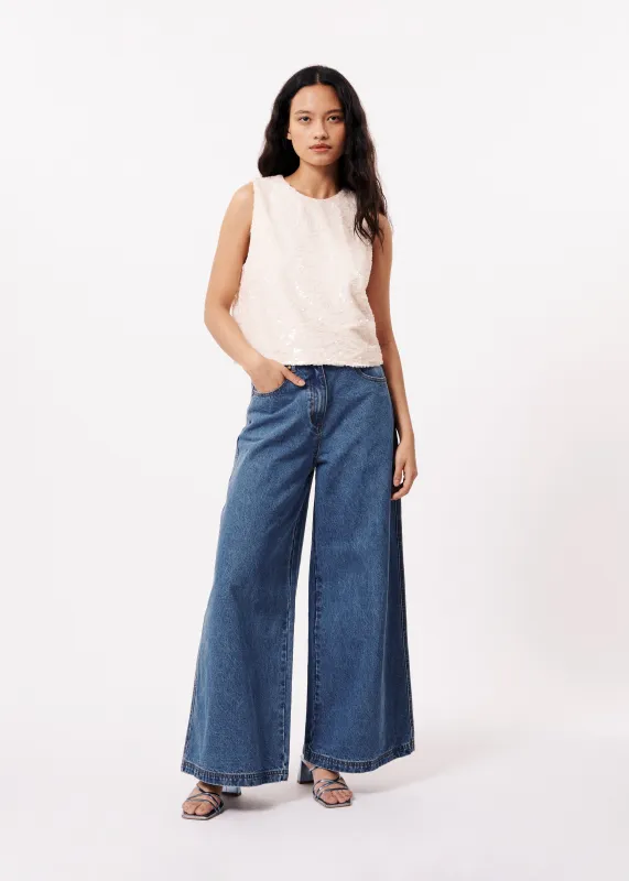 Jean NADEJA Bleu jean sold by FRNCH