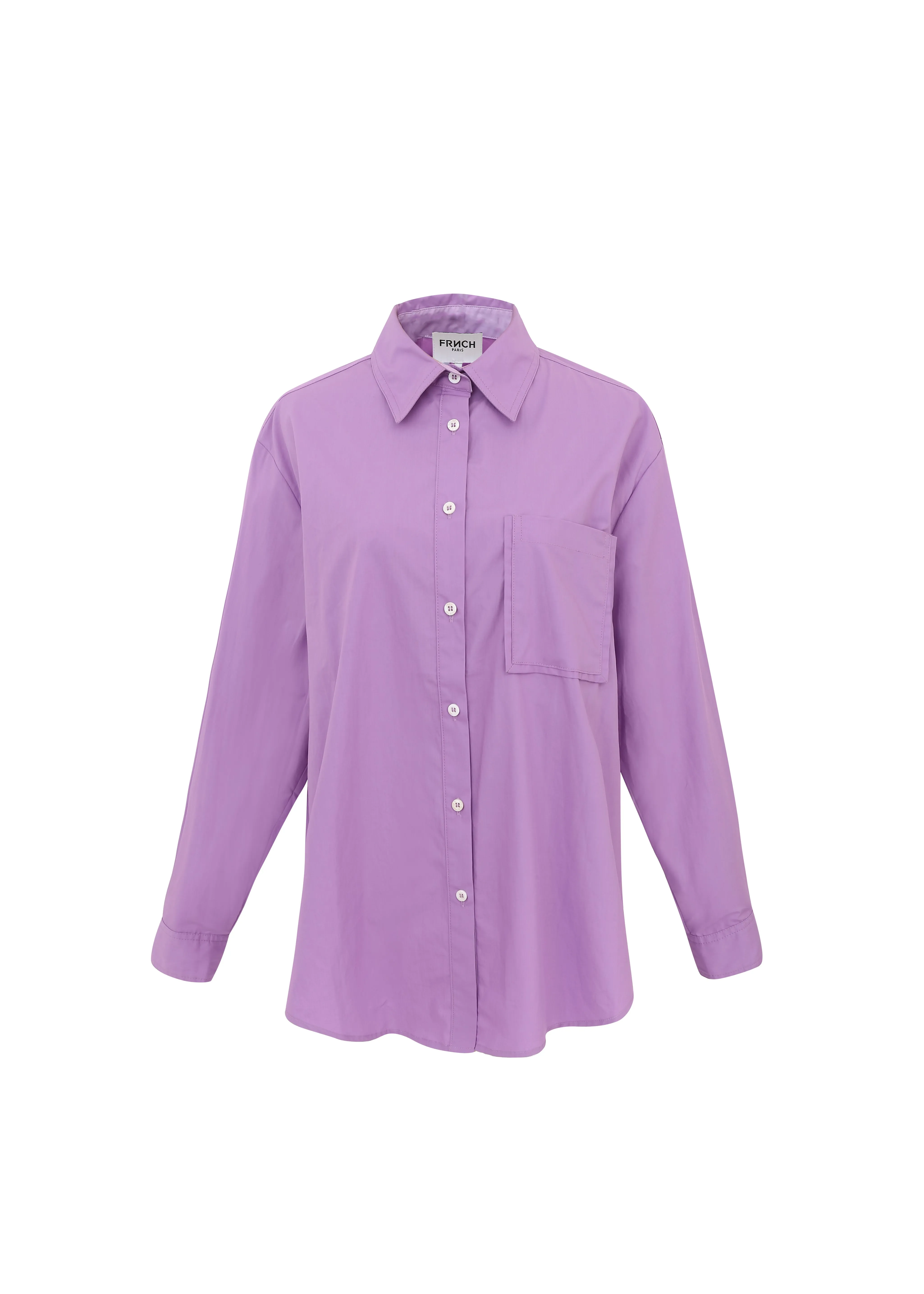 Chemise CARLA Lilas sold by FRNCH product image thumbnail 5