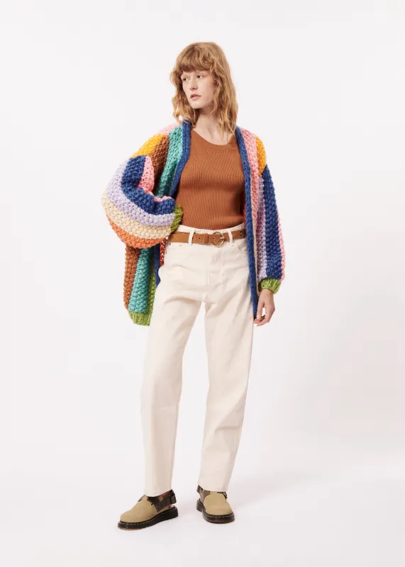 Gilet LOBELIA Multicolore made by FRNCH