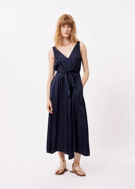 Robe ACHOUAK Bleu marine sold by FRNCH