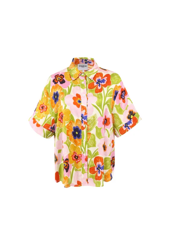 Chemise ANIA Spicy garden creme sold by FRNCH