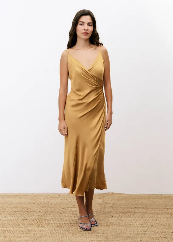 Robe INELLE Ocre sold by FRNCH