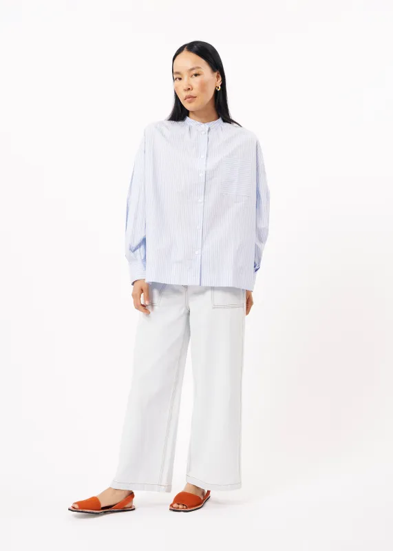 Chemise ARIANA Bleu clair sold by FRNCH