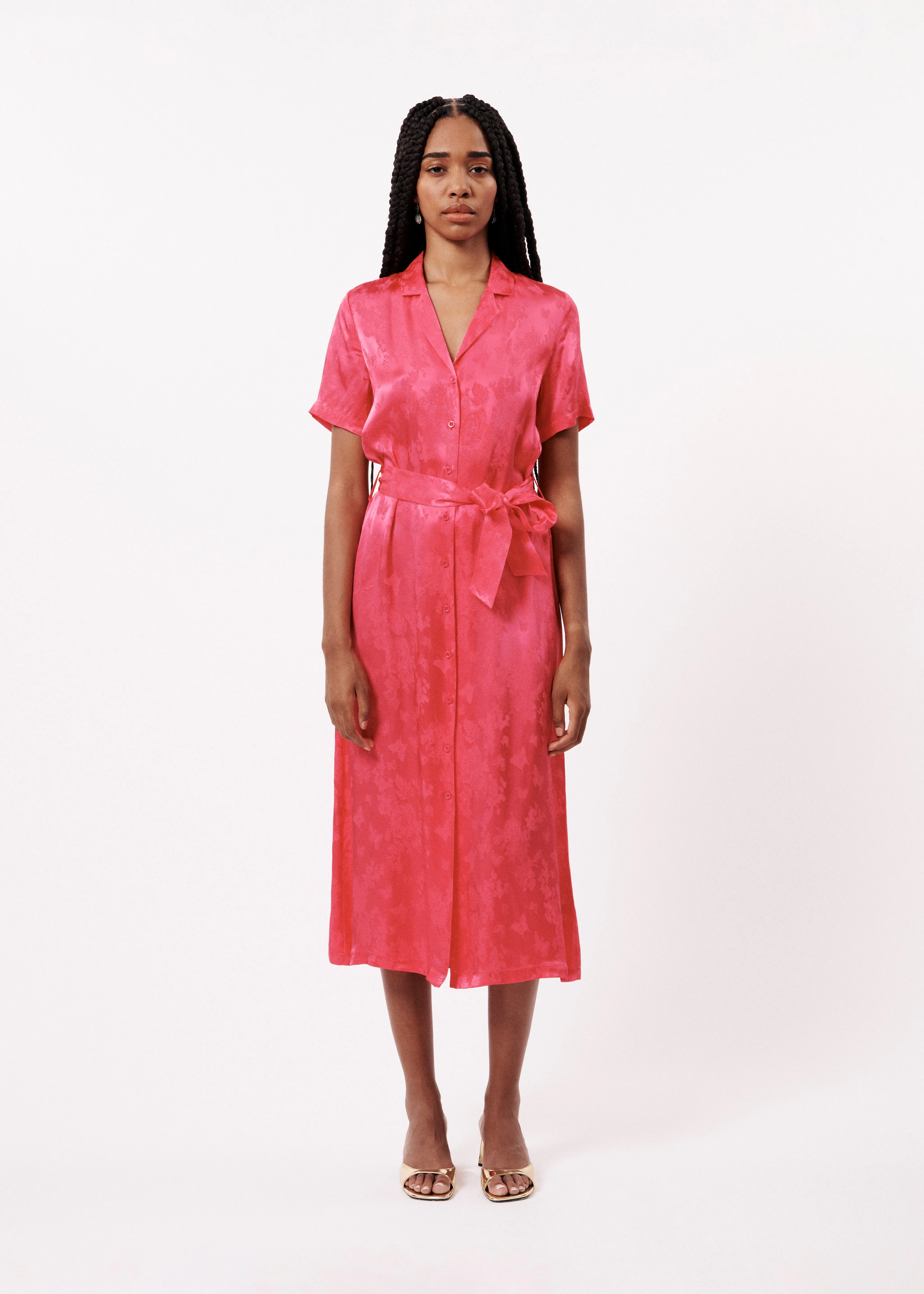 Robe AGLAE Fuchsia sold by FRNCH