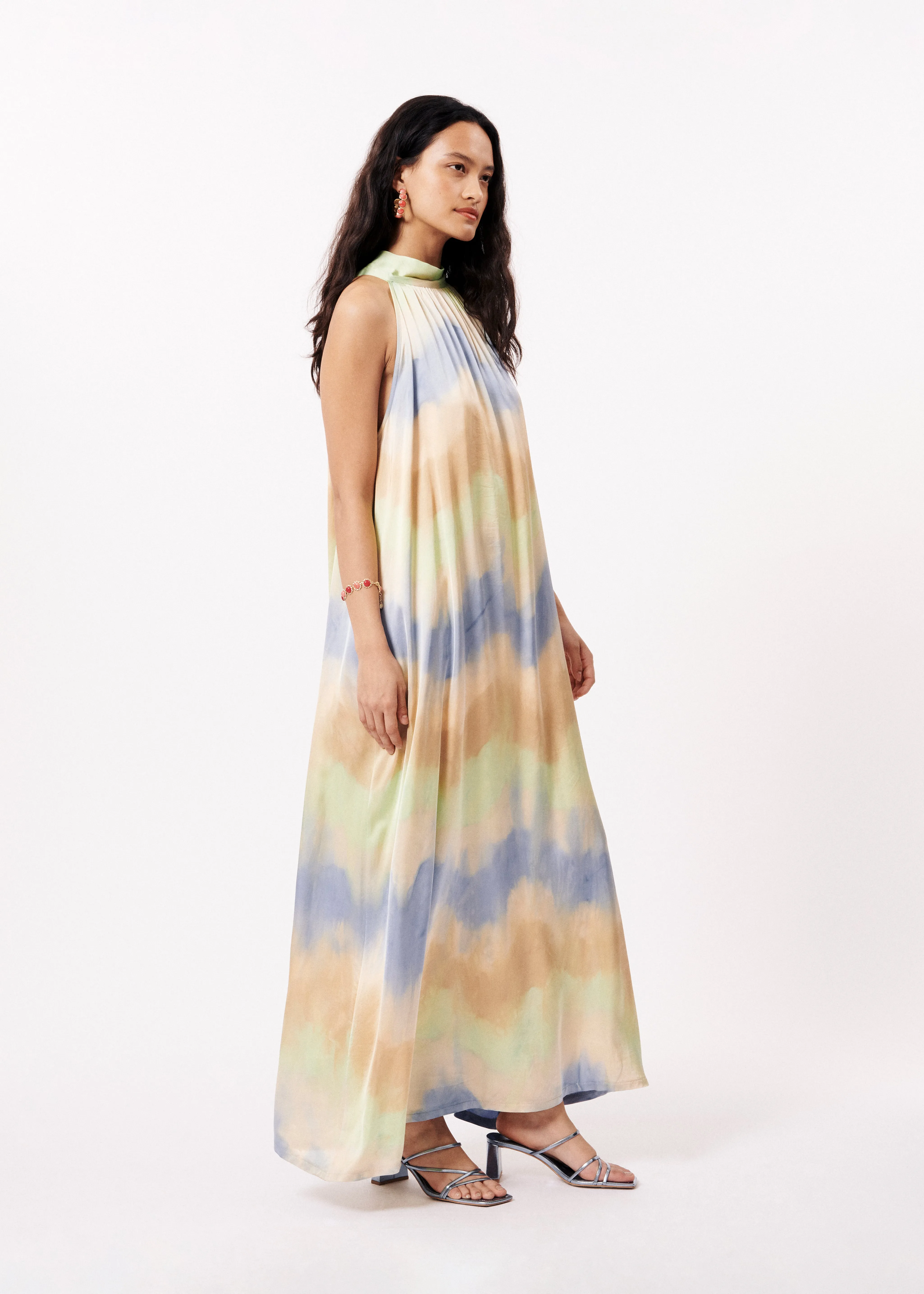 Robe AUBERYA Tie-dye sold by FRNCH product image thumbnail 2