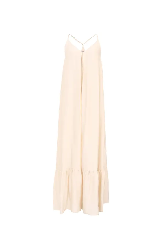 Robe ANAIS Creme sold by FRNCH