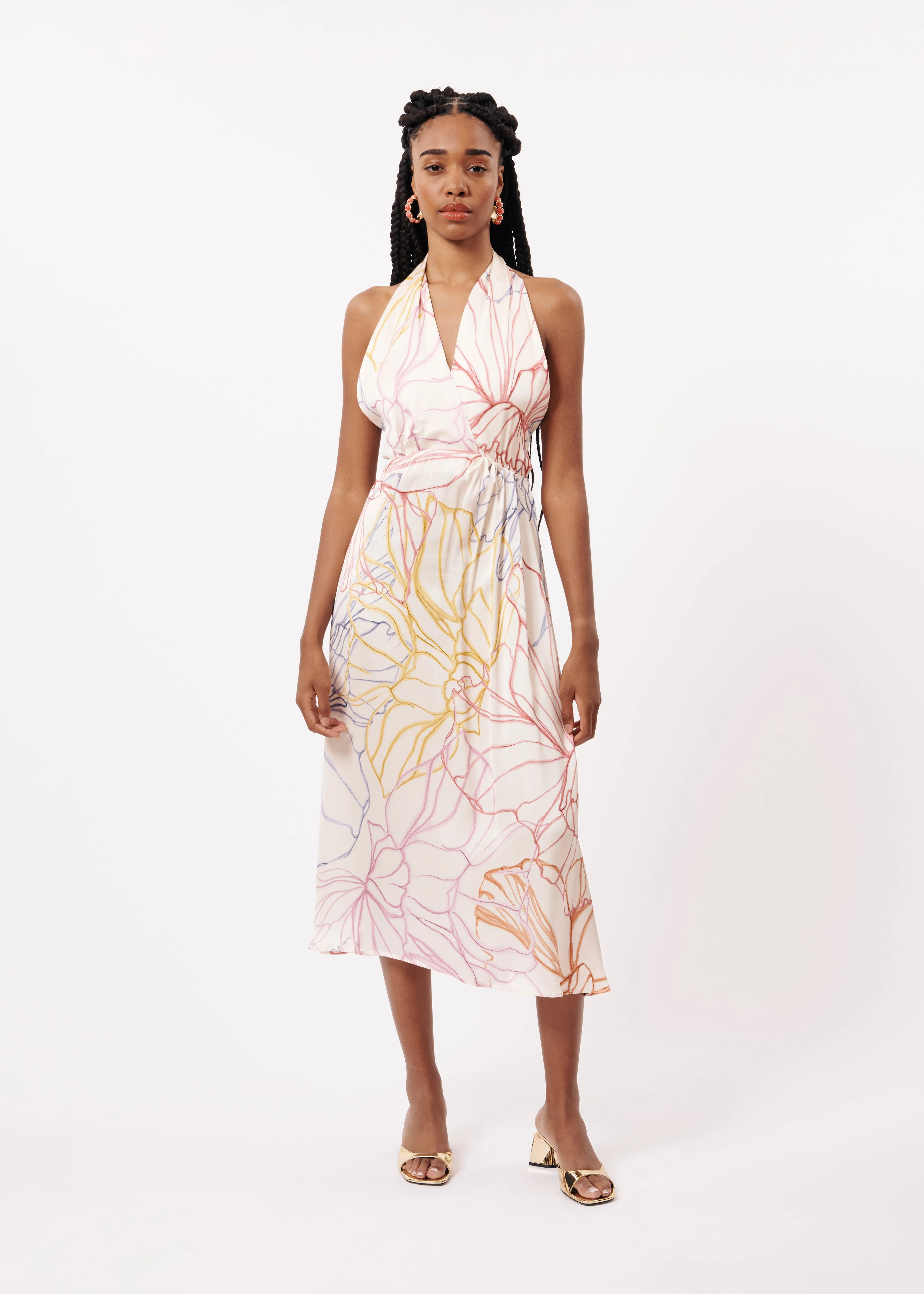 Robe COSIMA Pastel skecth sold by FRNCH