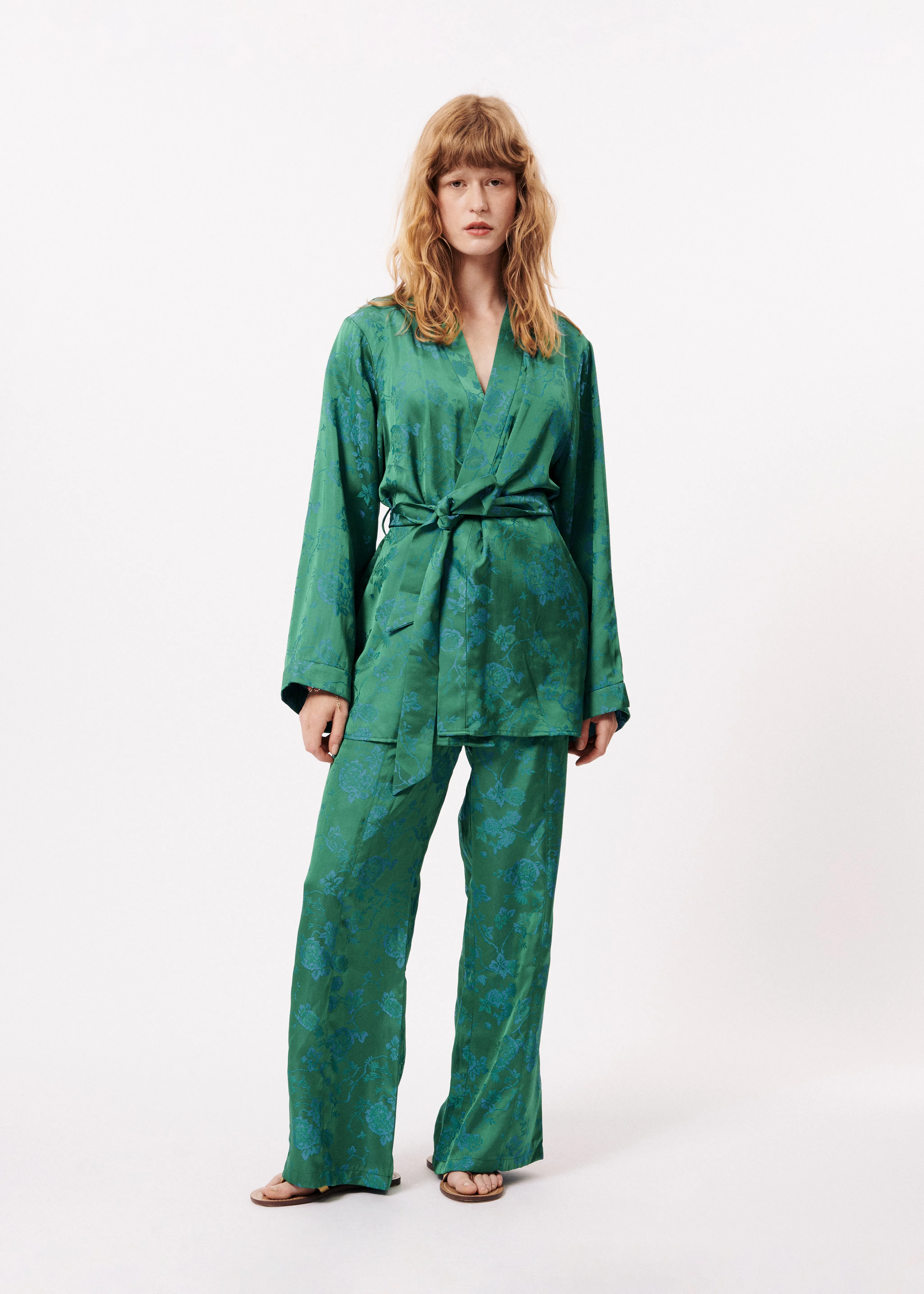 Kimono CLERVIE Emeraude sold by FRNCH product image thumbnail 2