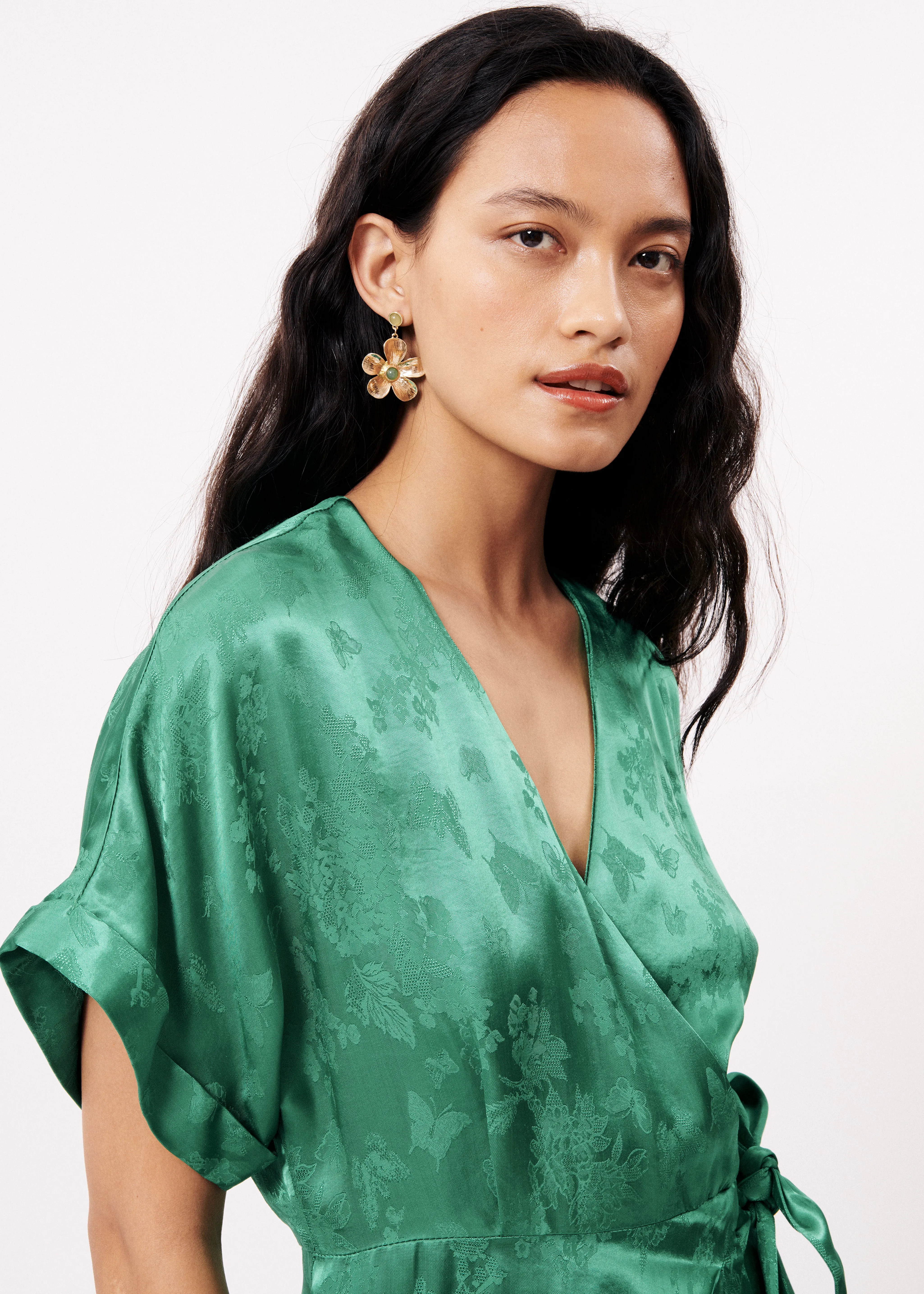 Robe LOIS Emeraude sold by FRNCH product image thumbnail 4