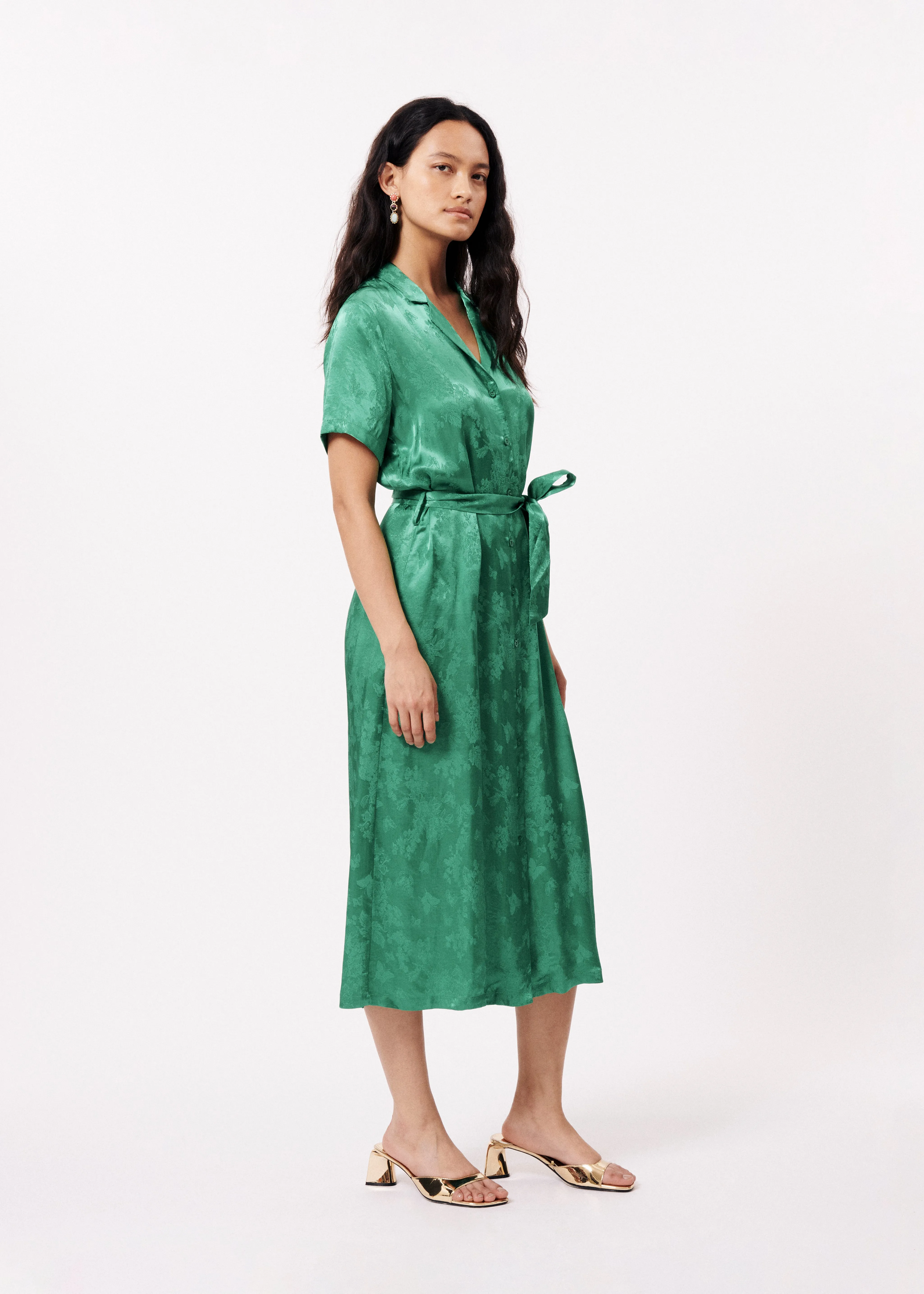 Robe AGLAE Emeraude sold by FRNCH product image thumbnail 2