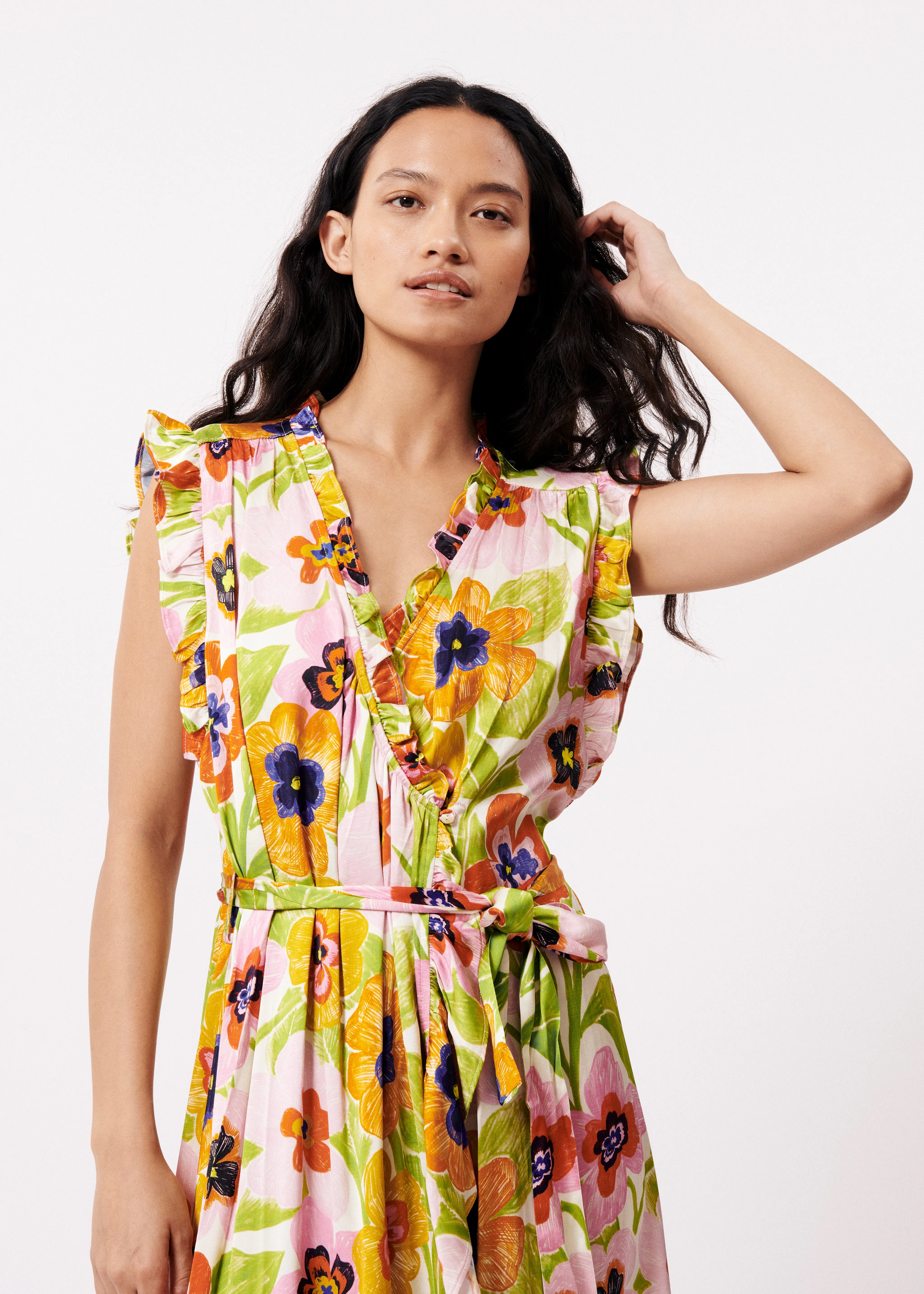 Robe SUMMER Spicy garden creme sold by FRNCH product image thumbnail 4