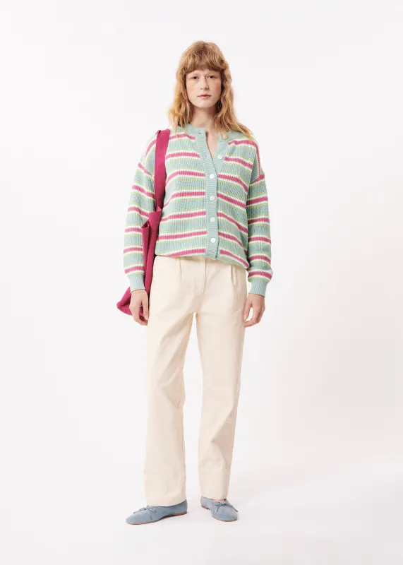 Gilet CLEORE Pistache made by FRNCH